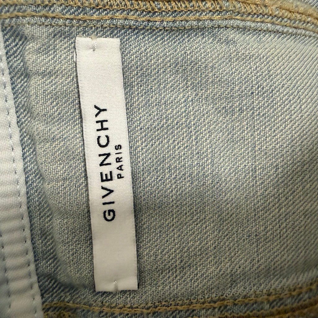 Givenchy Denim  Trucker Jacket Blue Sz XL