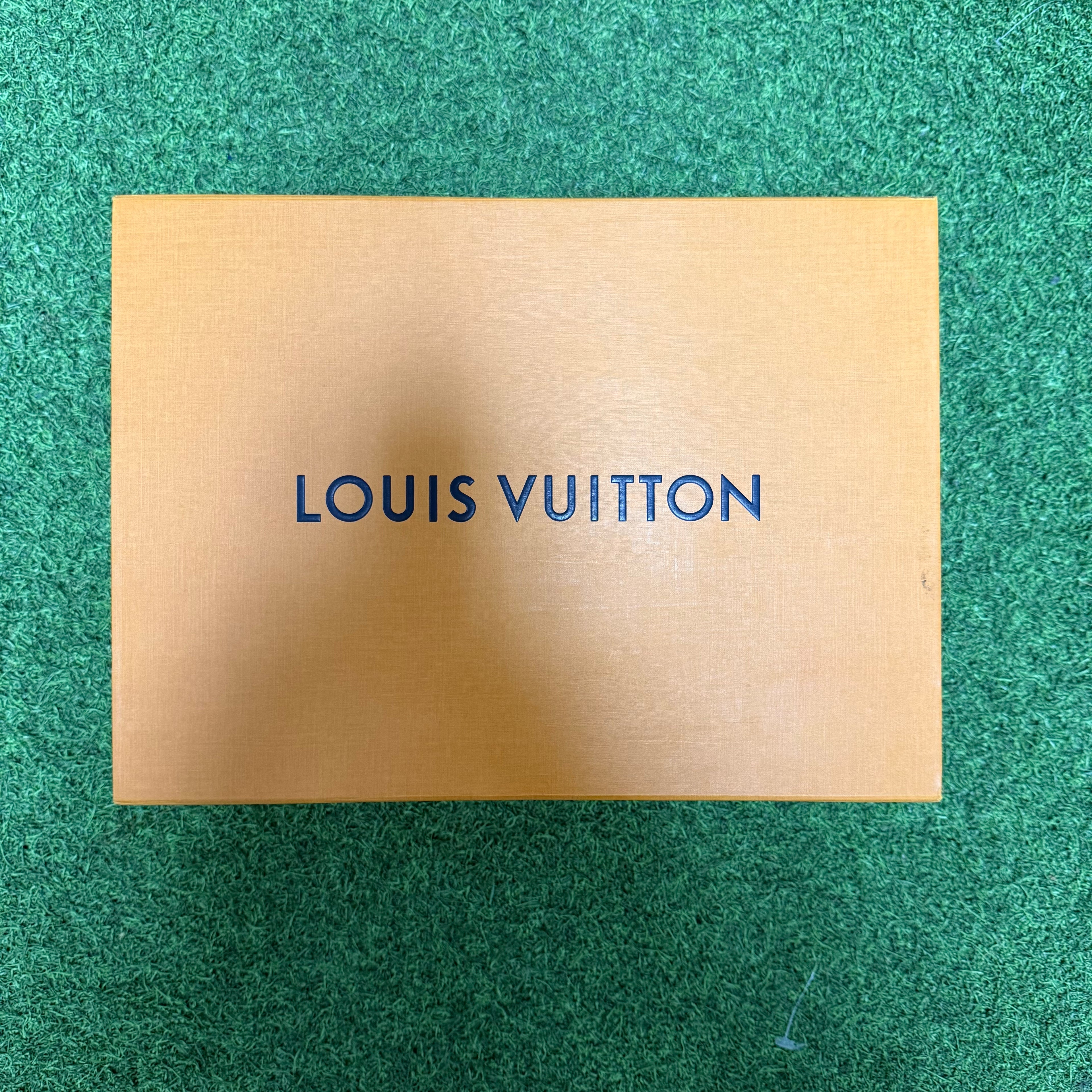 Louis Vuitton Blue Footprint Sneaker Size 9 US (7 LV)