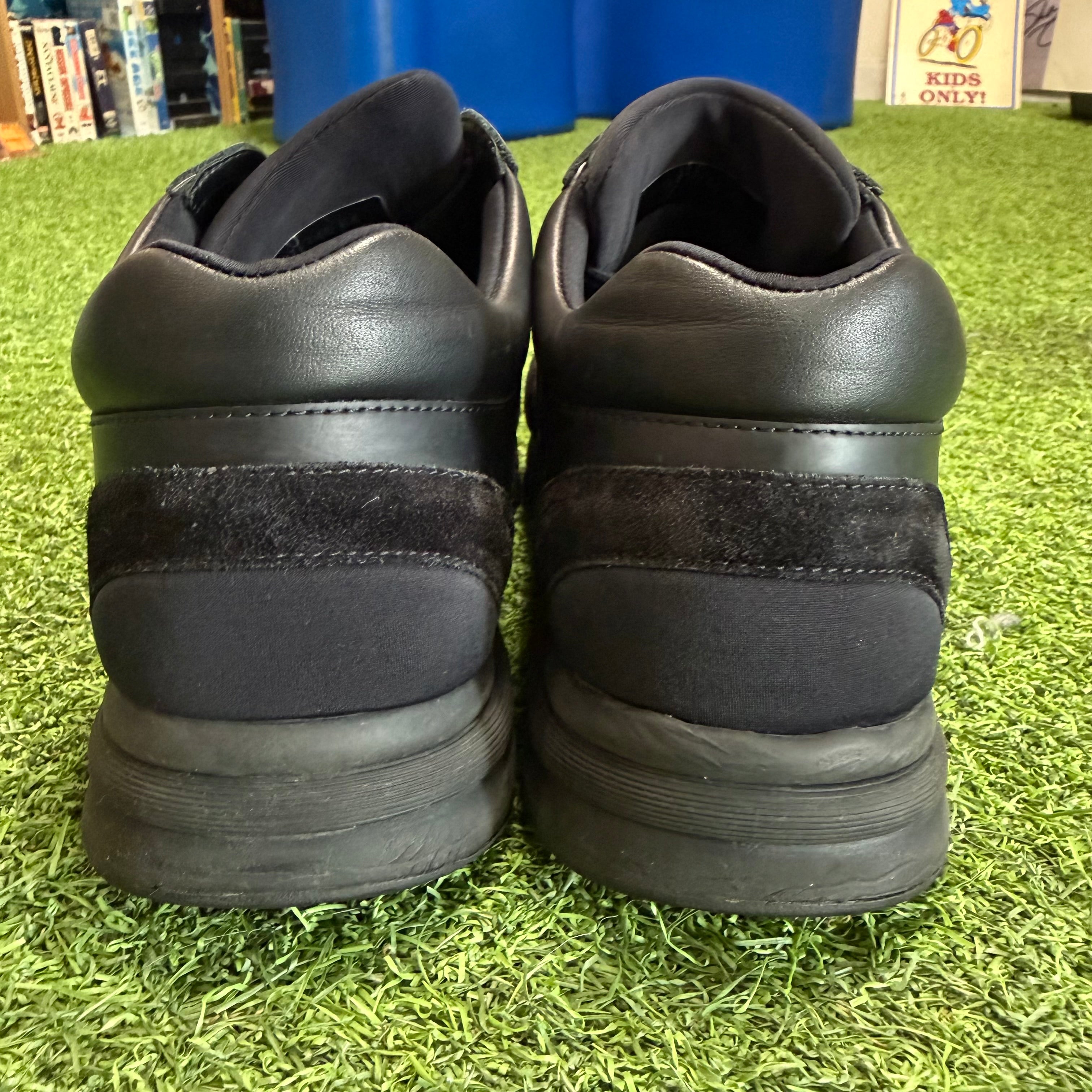 Chanel Triple Black Trainer Size 11 (44)