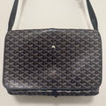 Goyard Capetein Messenger Bag Canvas Navy Blue