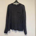 Vintage Chrome Hearts Black Dagger Fuck You Waffle Thermal Size Medium