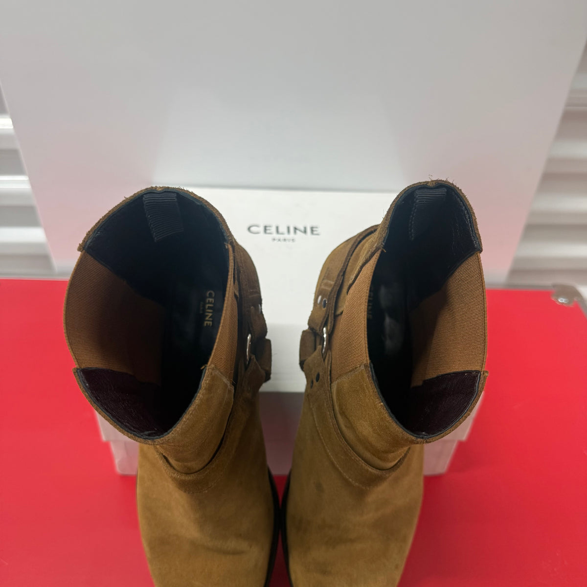 Celine Camargue Suede Boots Size 45 (12)