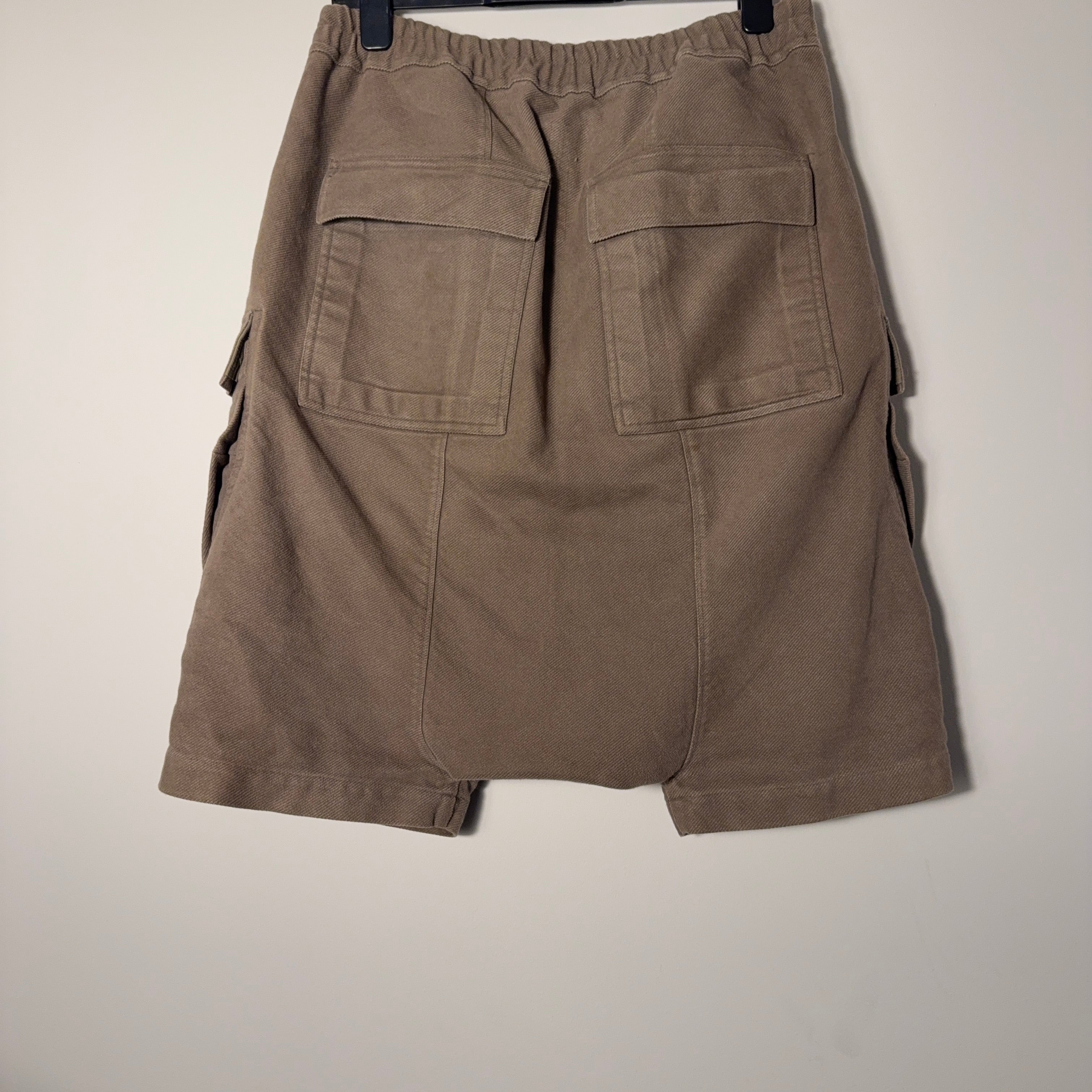 Rick Owens Pod Cargo Shorts Dust Size 34