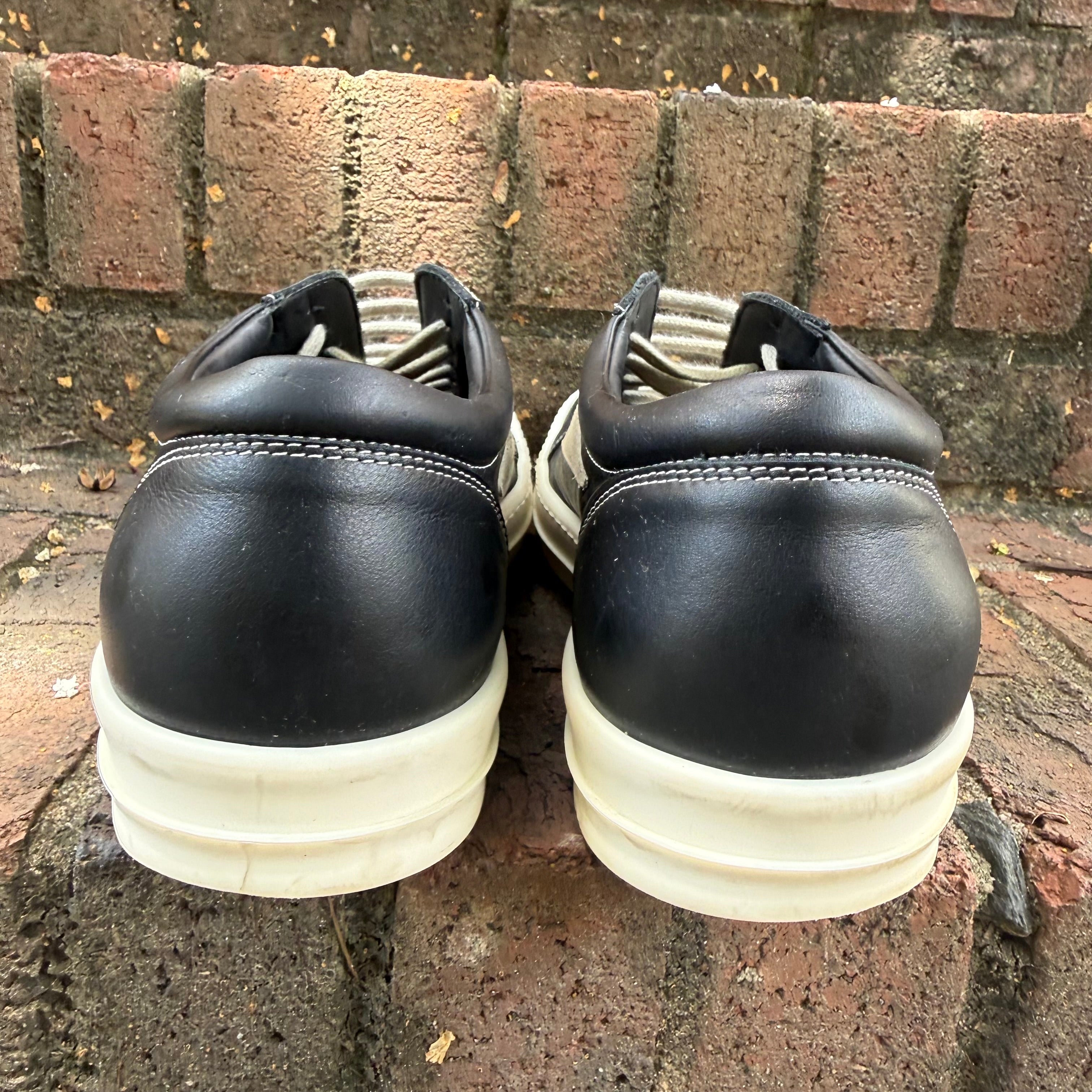 Rick Owens Black Vintage Sneaker Size 10 (43)