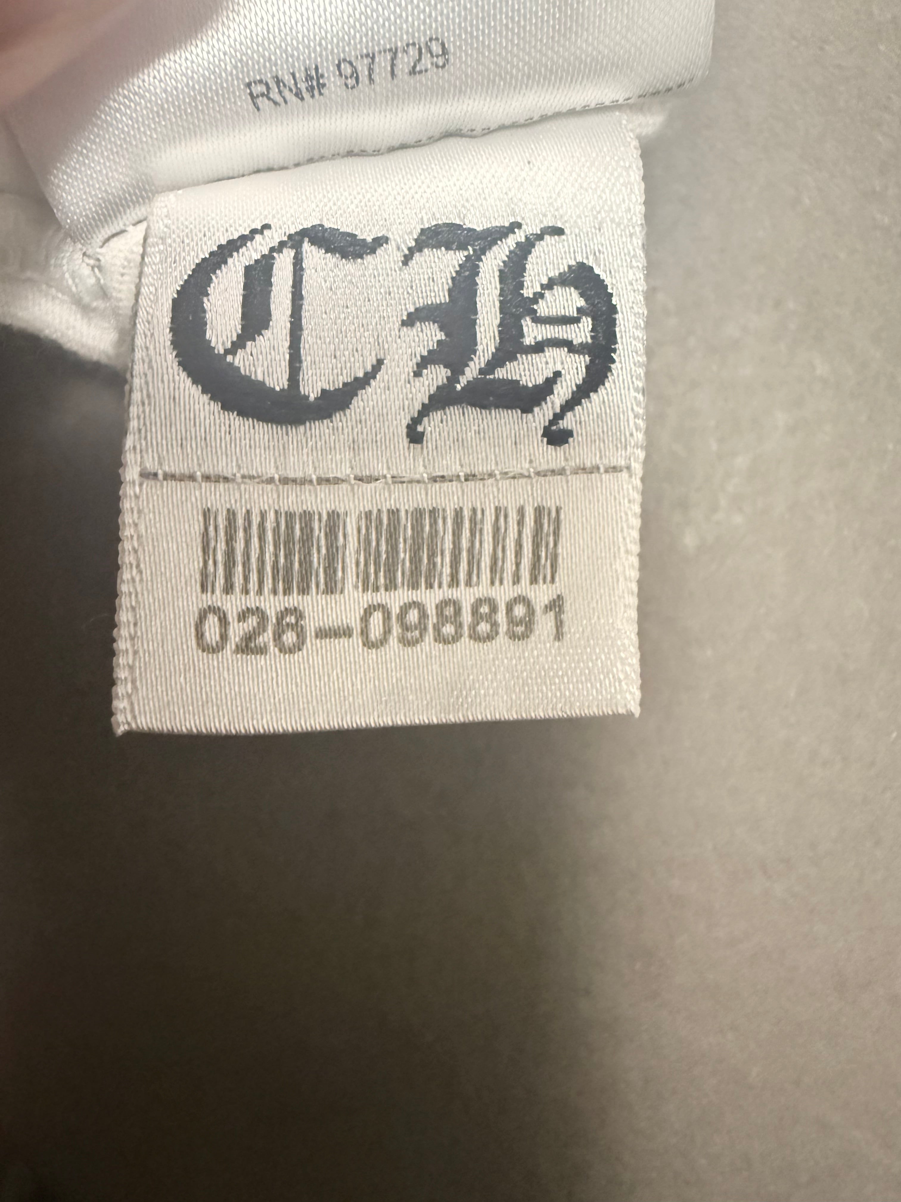 Chrome Hearts Las Vegas Horseshoe White Tee Size Medium