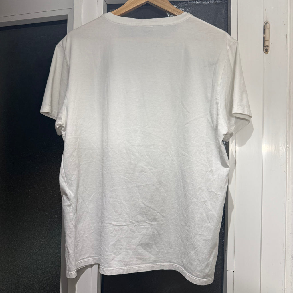 Celine White T-Shirt Size Large