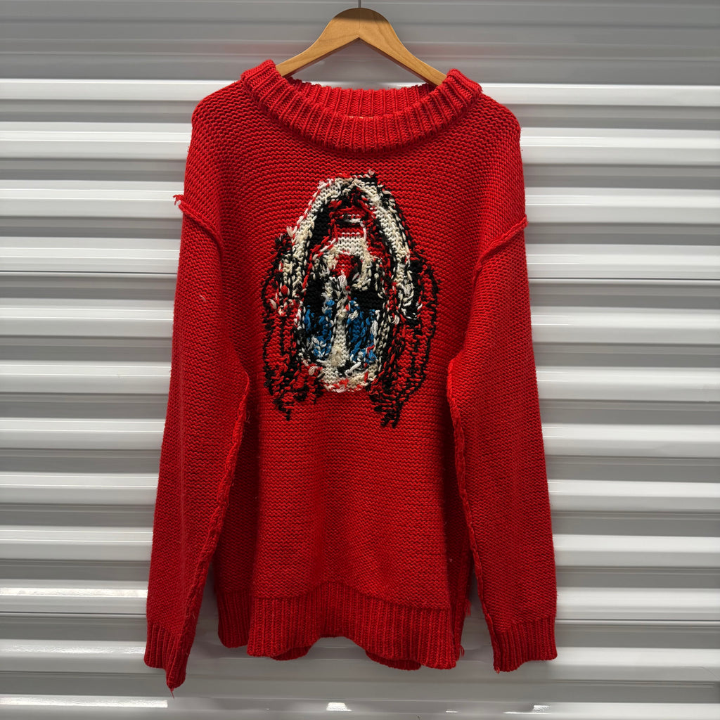 Doublet Red Clown Crewneck Size Medium
