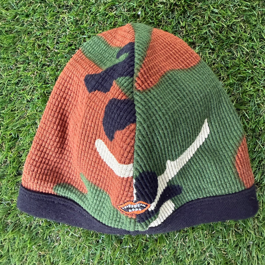 Chrome Hearts Camo Embroidered Thermal Beanie OS