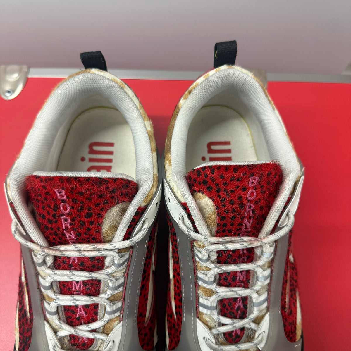 Sicko x PDF Red Cheetah Hiking Shoe Size 45