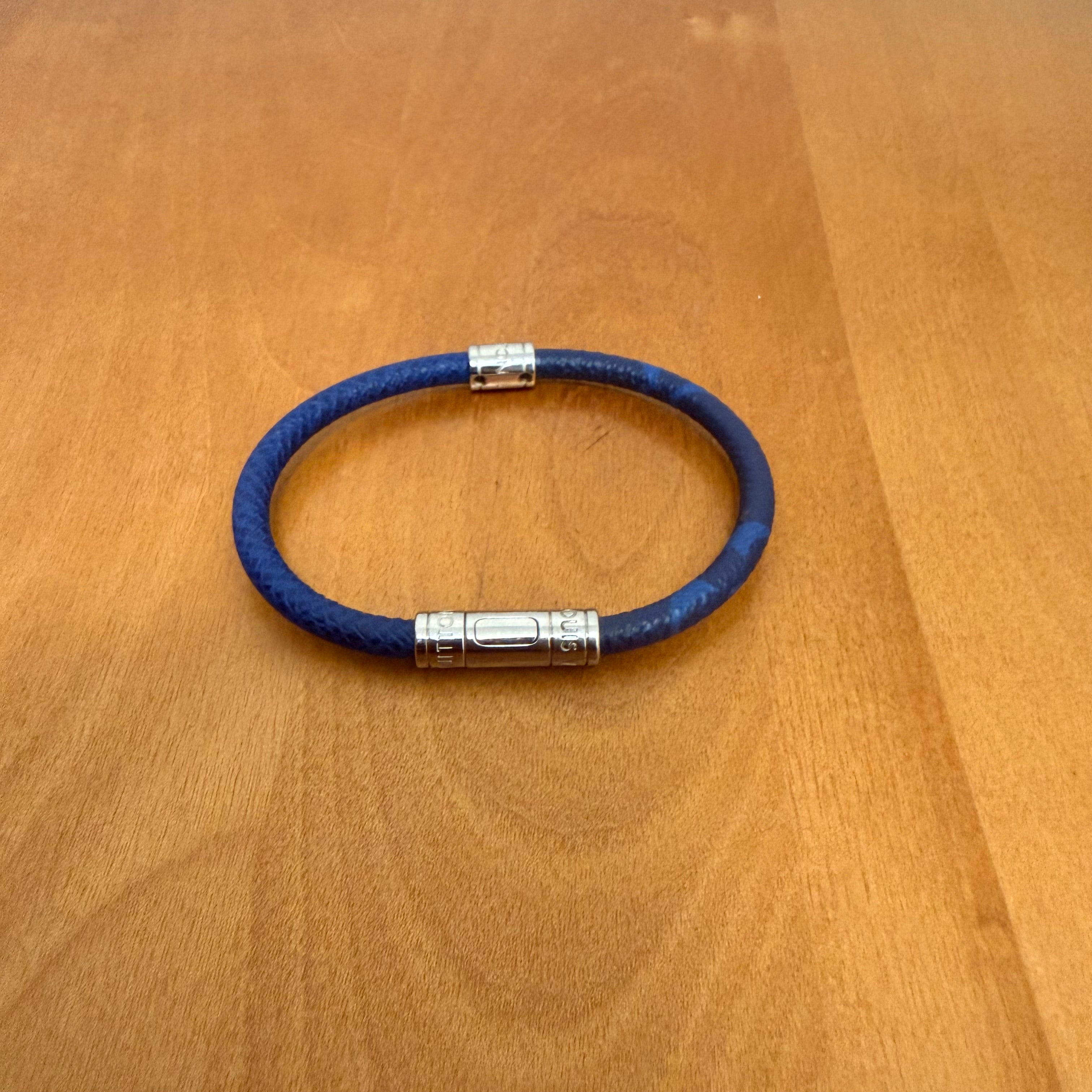 Louis Vuitton Blue Split Bracelet