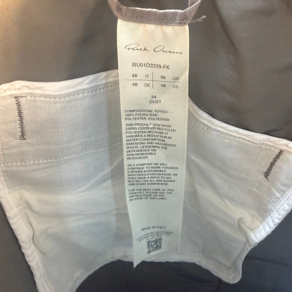 Rick Owens Cargobela Pants Size 48