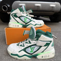 Louis Vuitton Trainer 2 Green White Size 8 LV