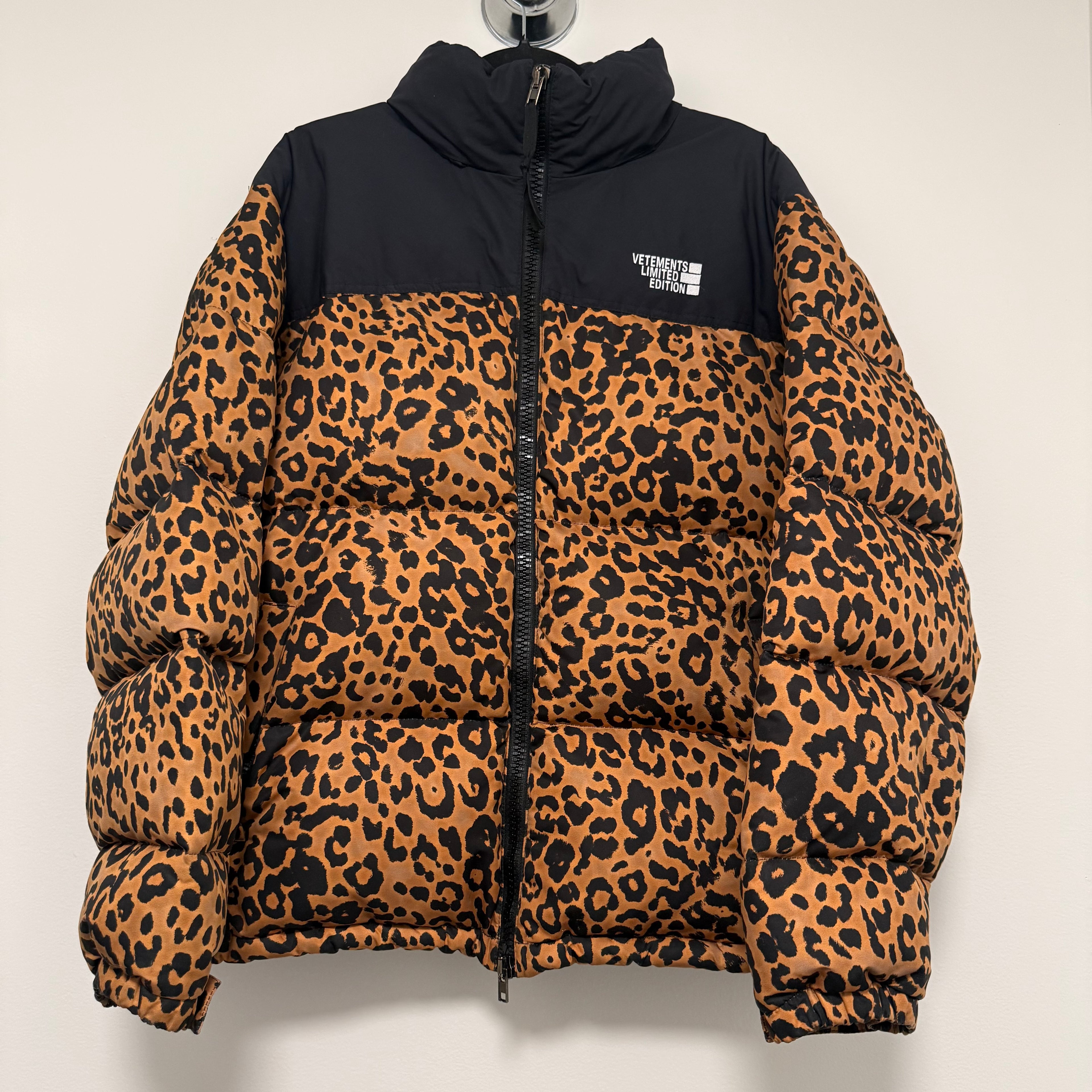 Vetements Leopard Puffer Sz Small