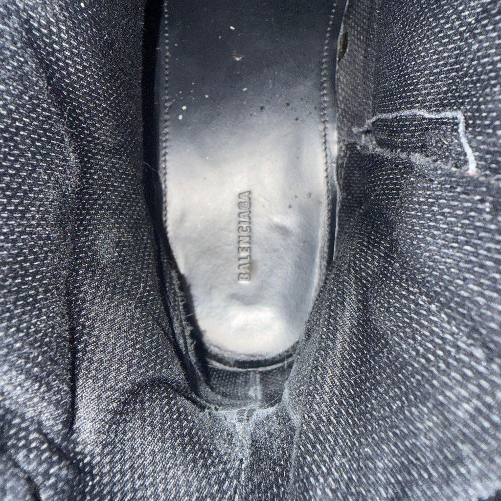 Balenciaga Black Strike Boot Size 8 (41)