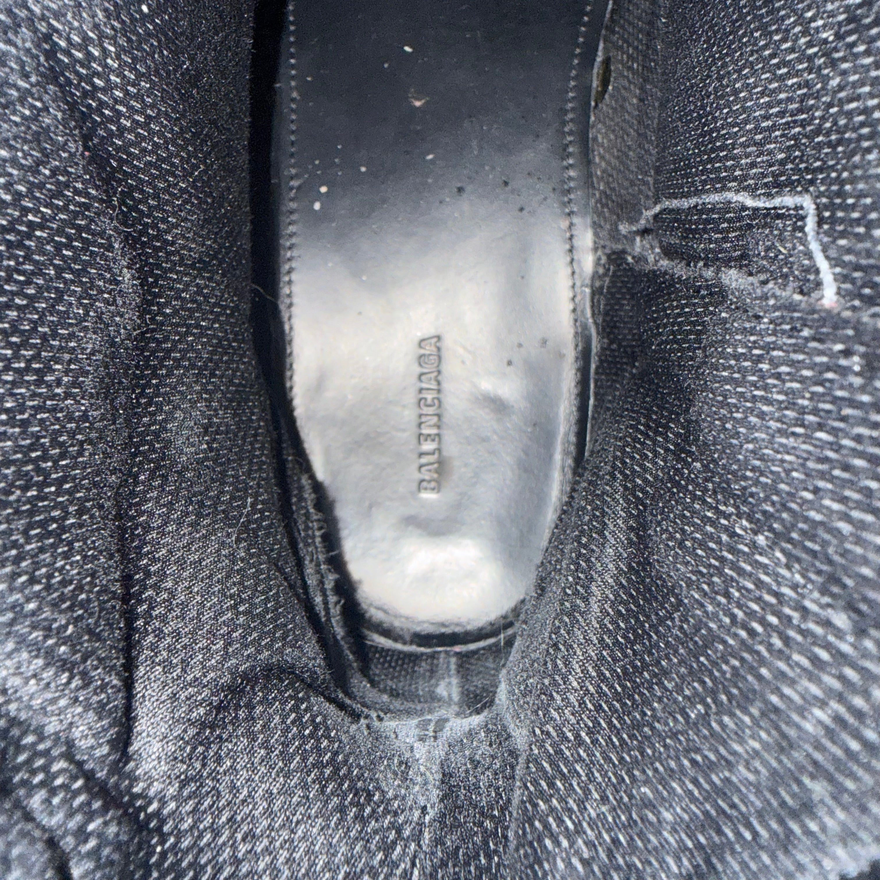 Balenciaga Black Strike Boot Size 8 (41)