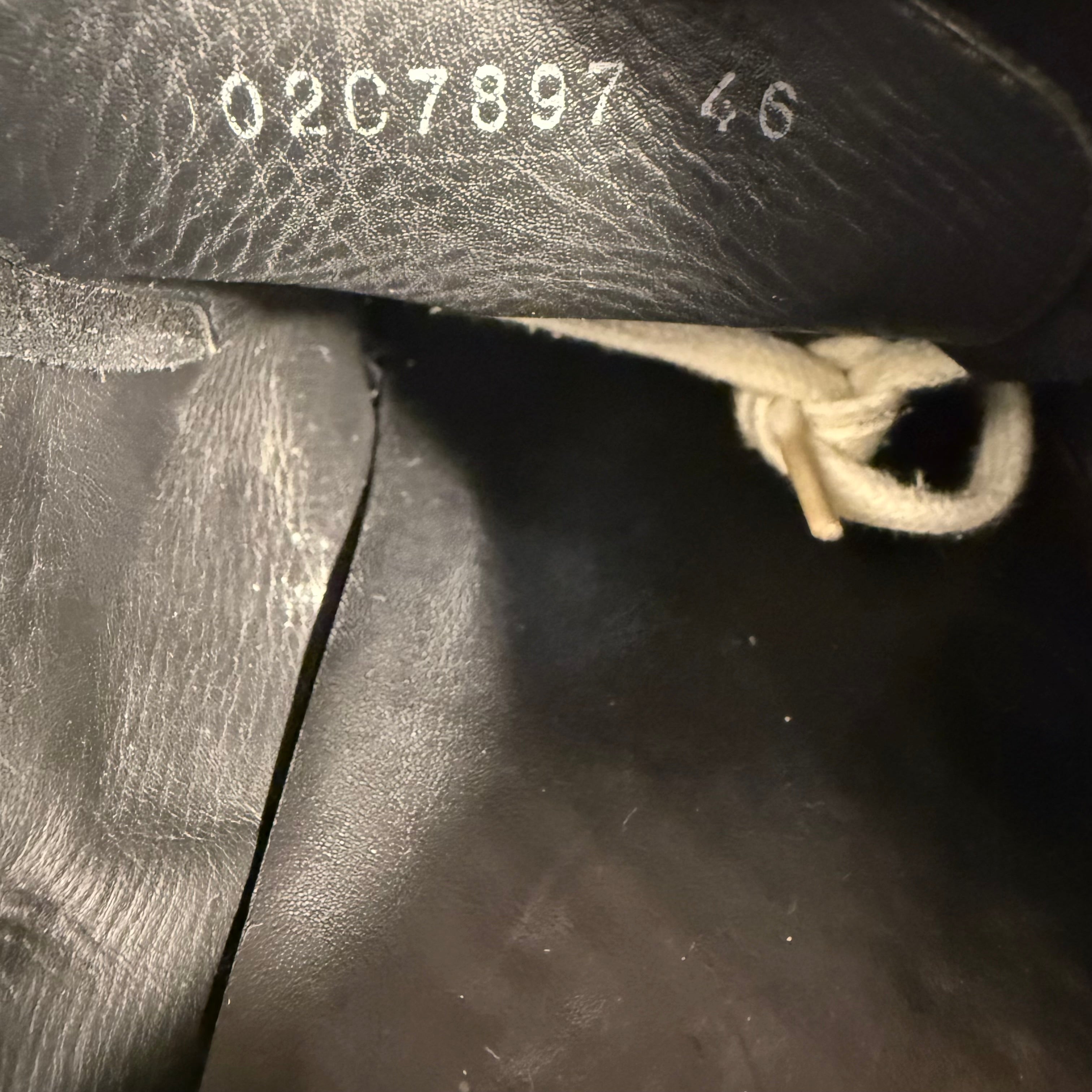 Rick Owens Black Suede Vintage Sneaker Size 13 (46)