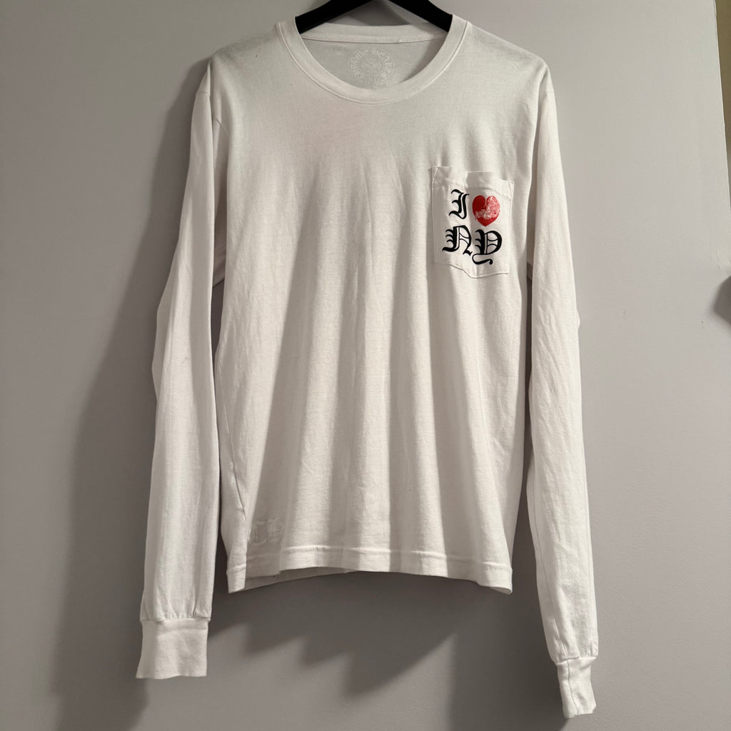 Chrome Hearts I Love NY Long Sleeve Shirt Size Medium