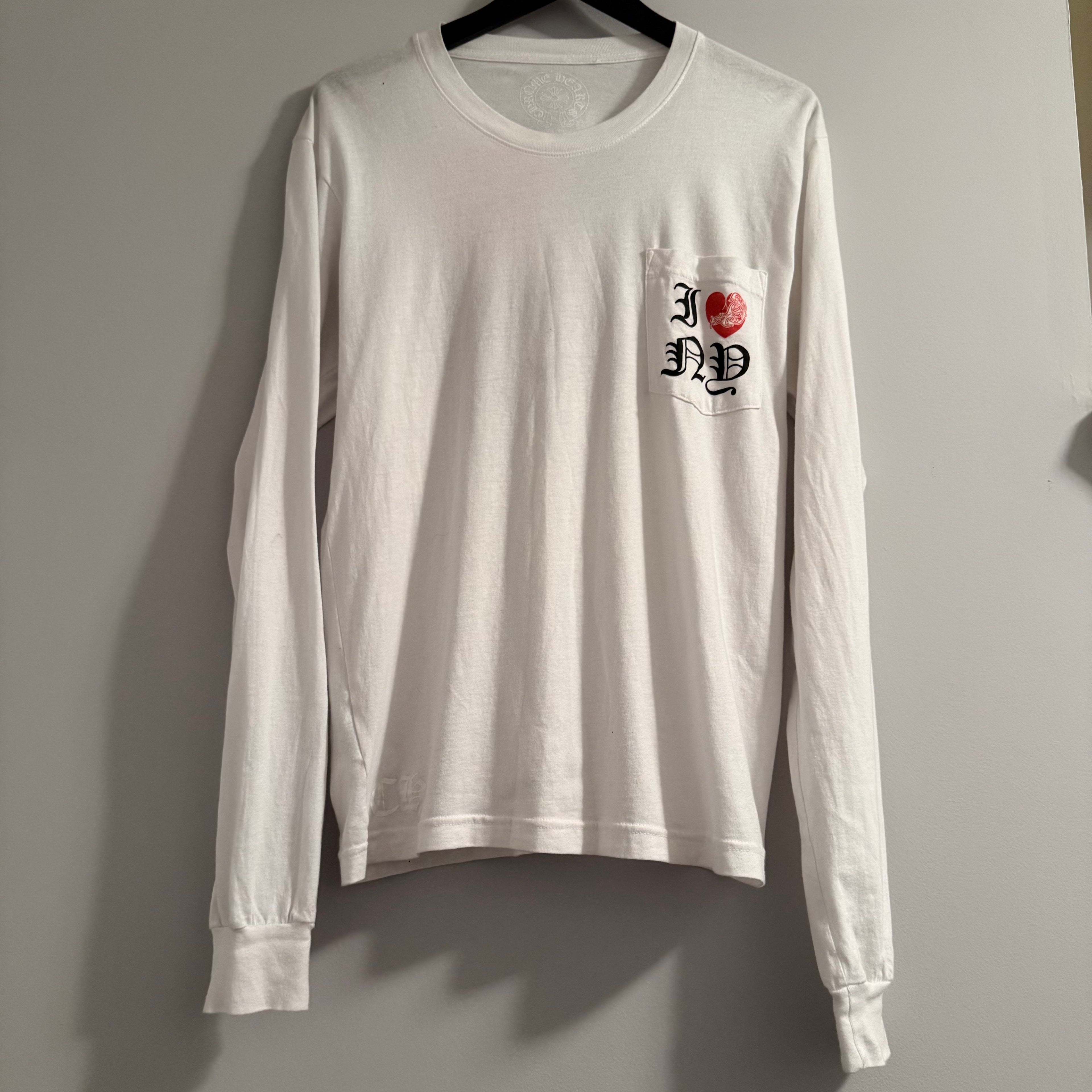 Chrome Hearts I Love NY Long Sleeve Shirt Size Medium