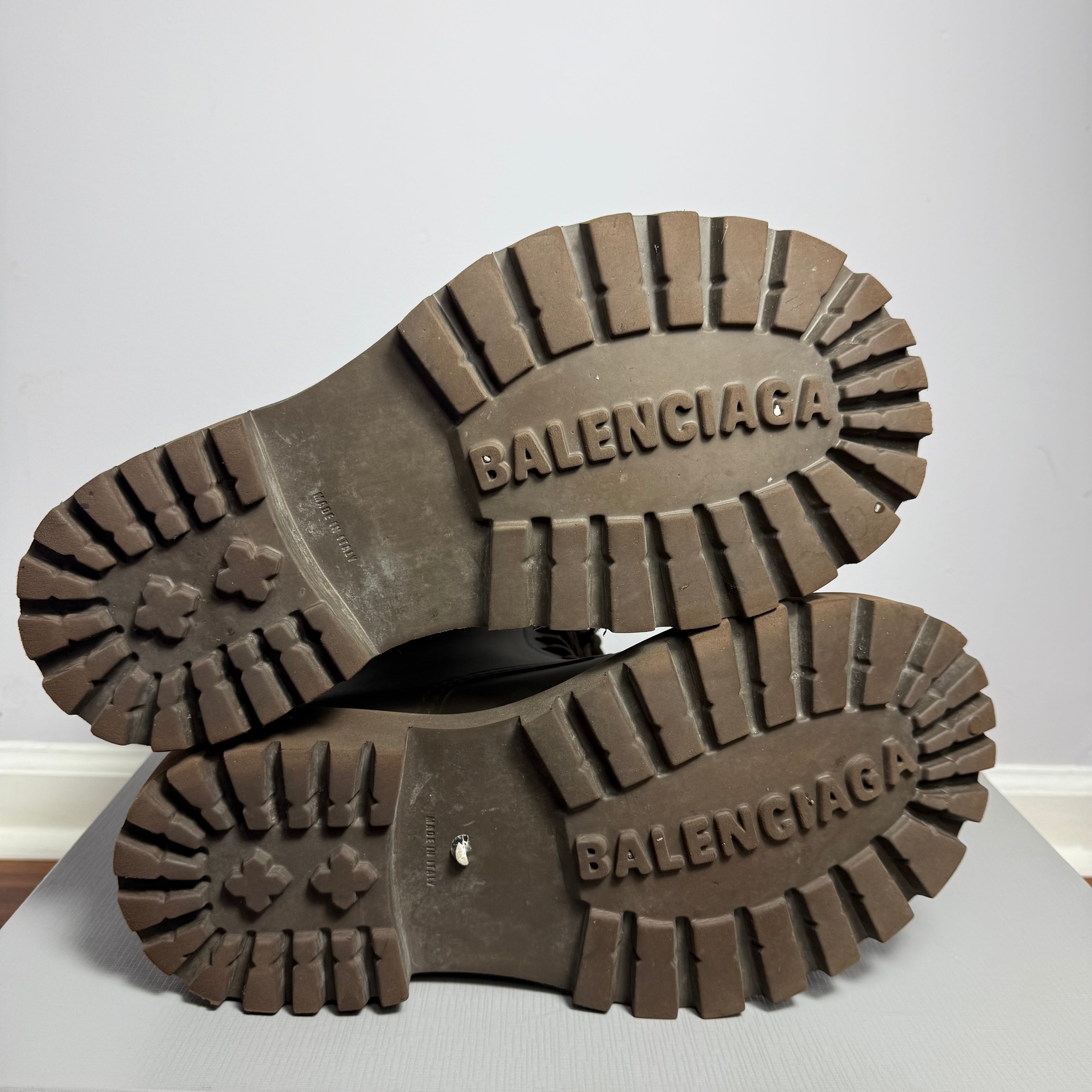 Balenciaga Brown Steroid Boots Size 10 (43)