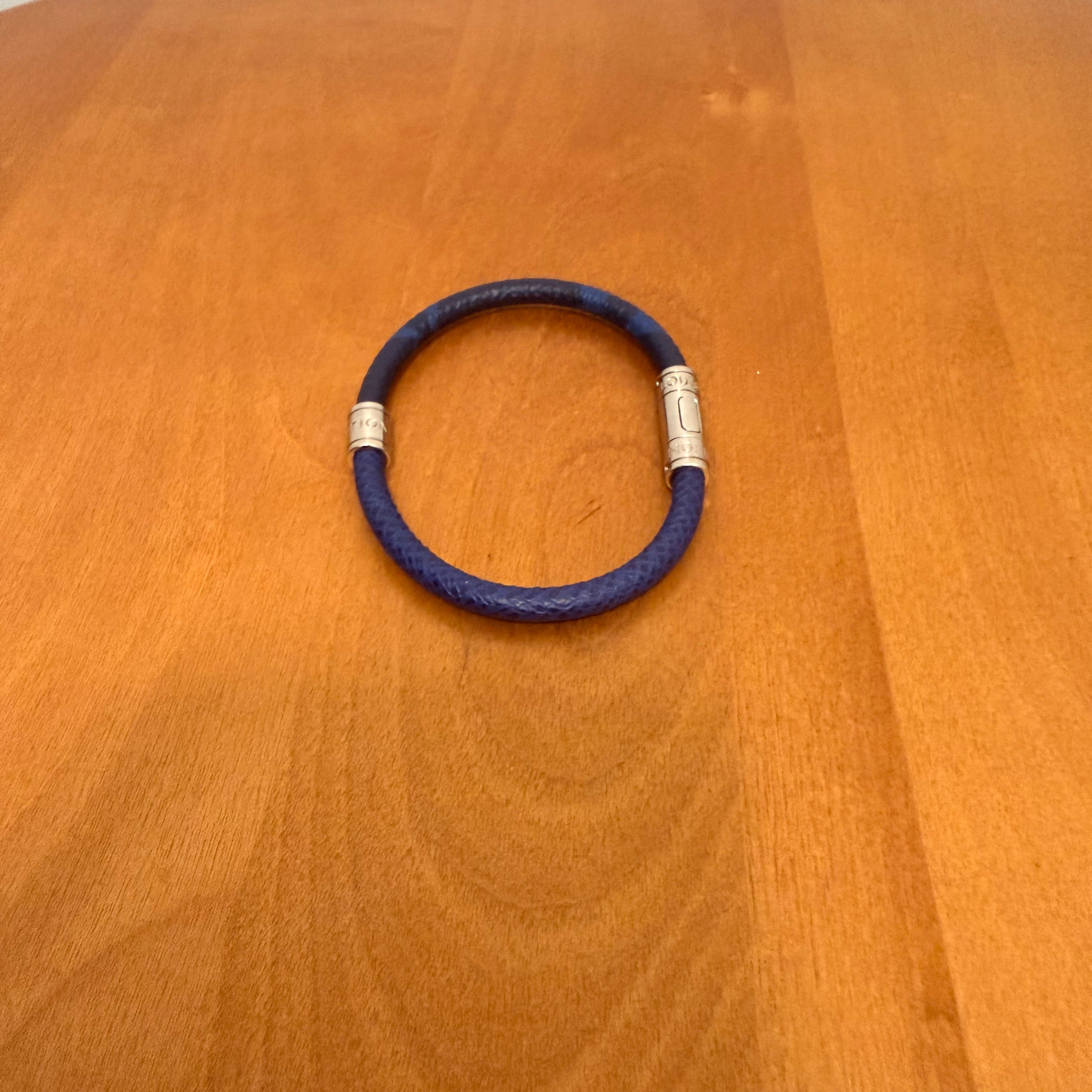 Louis Vuitton Blue Split Bracelet