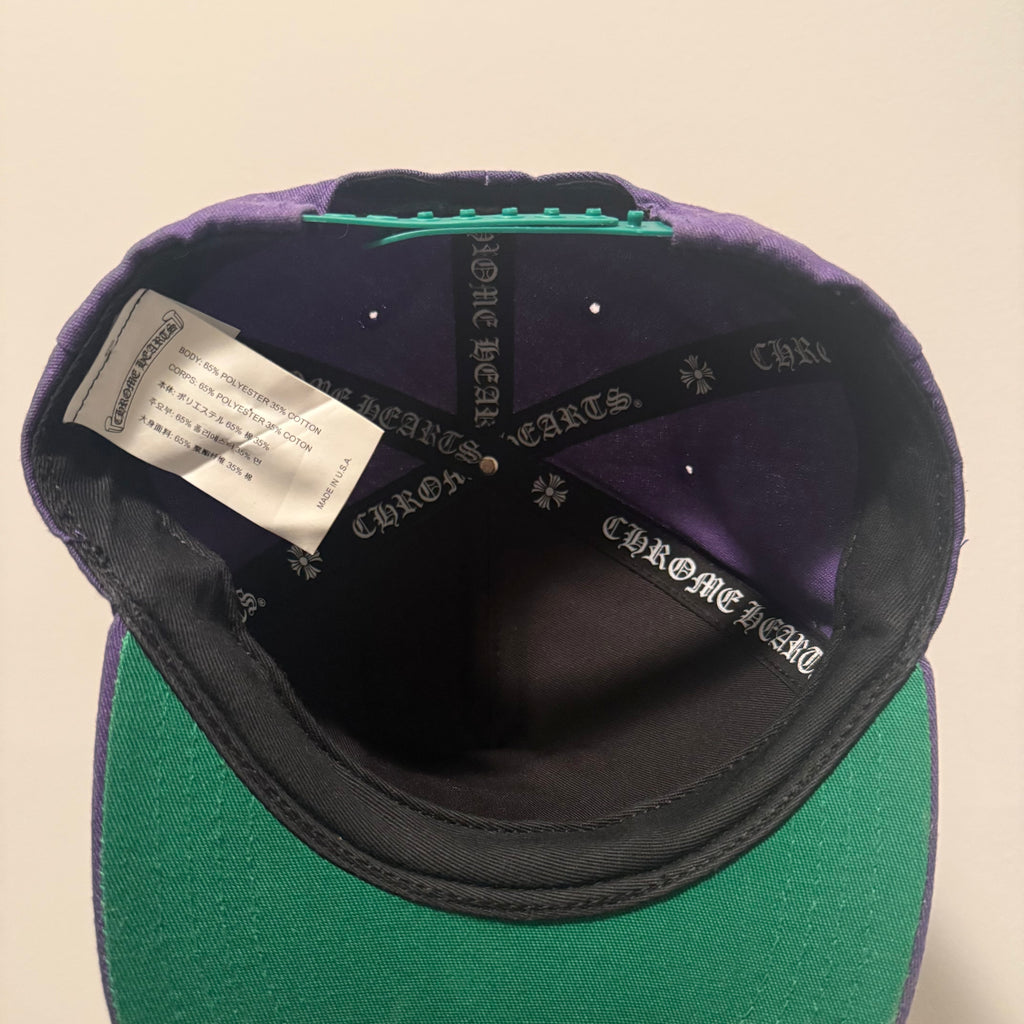 Chrome Hearts Purple and Green Hat