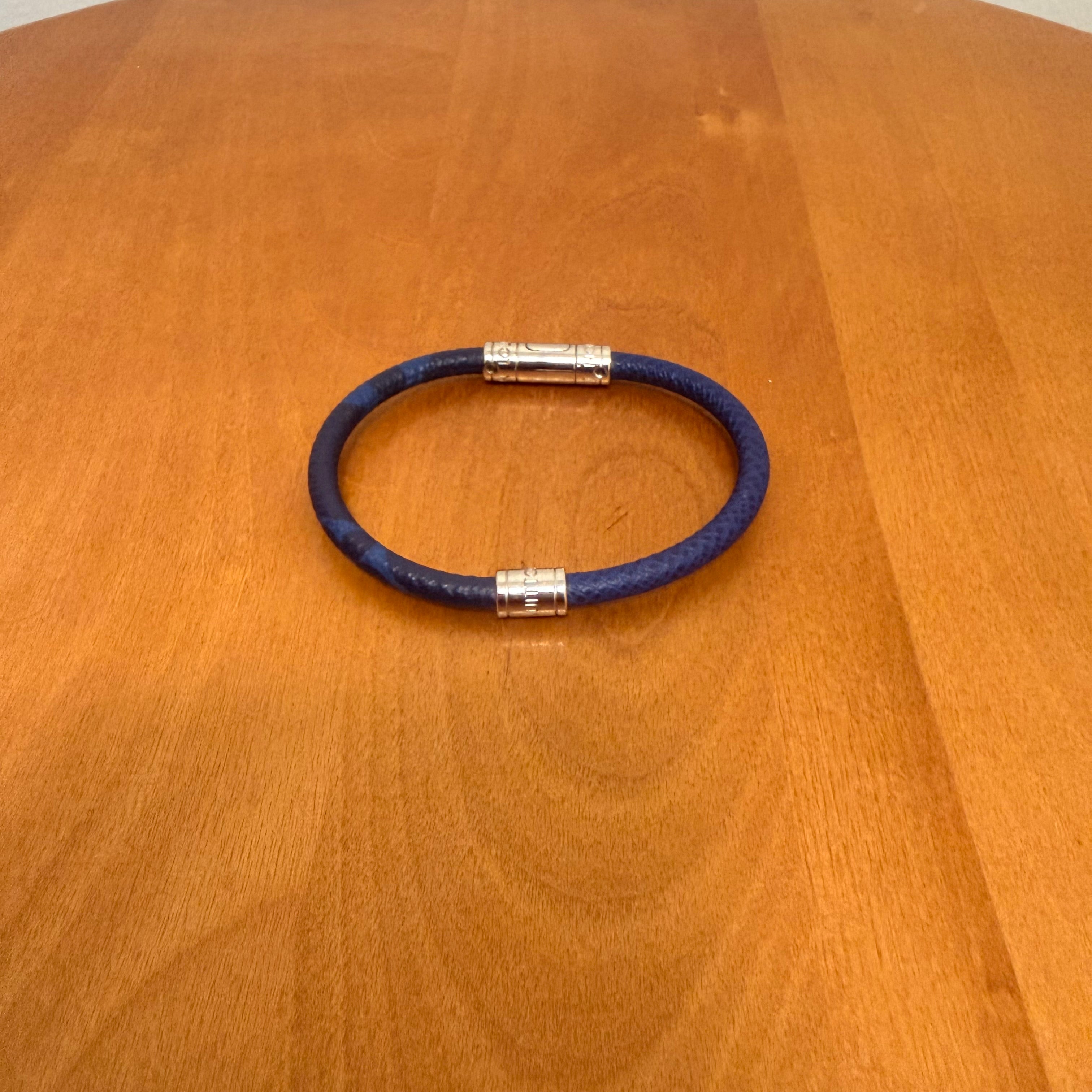 Louis Vuitton Blue Split Bracelet