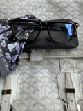 Chrome Hearts Black Little Dinger Glasses