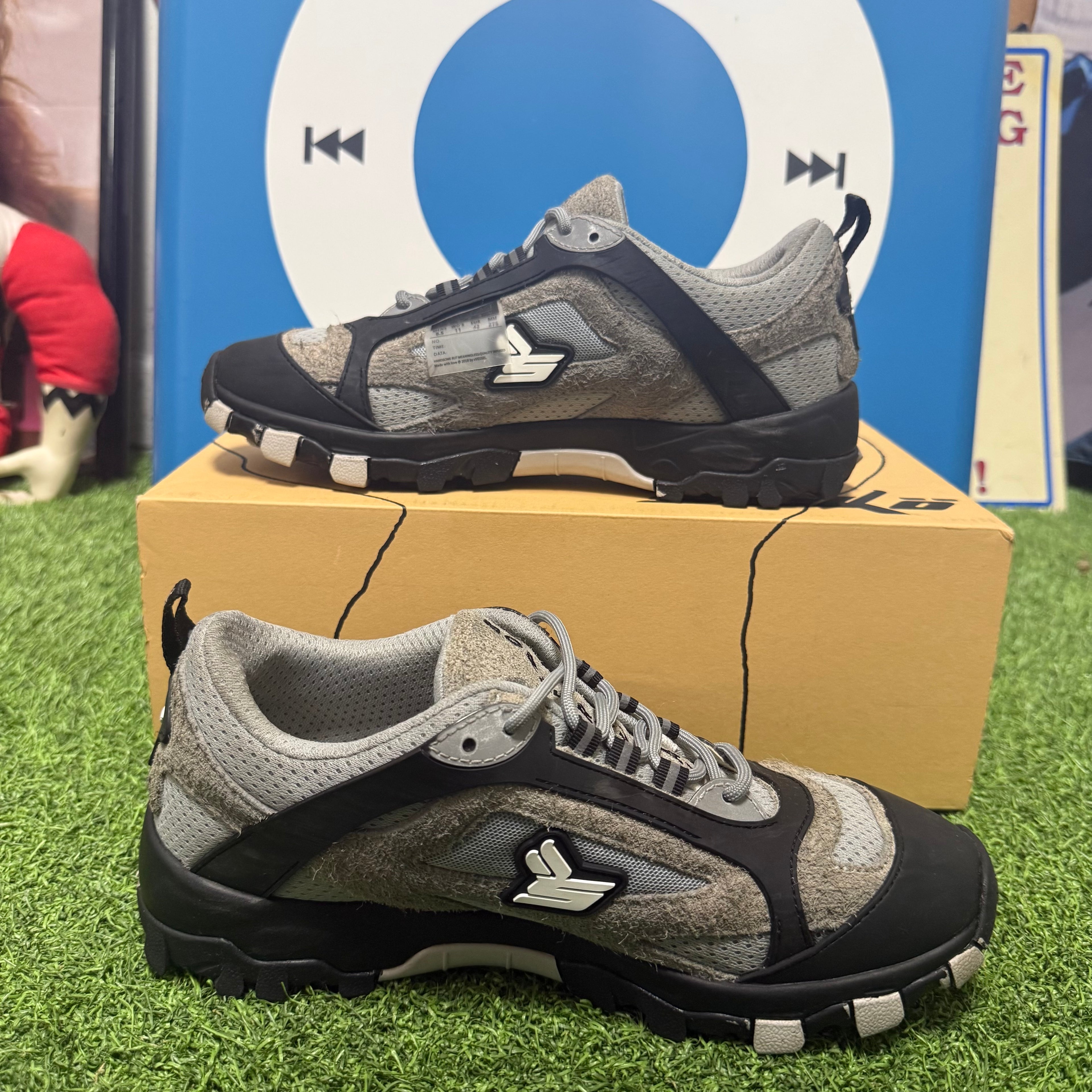 Sicko Hiking Shoe Grey Size 42