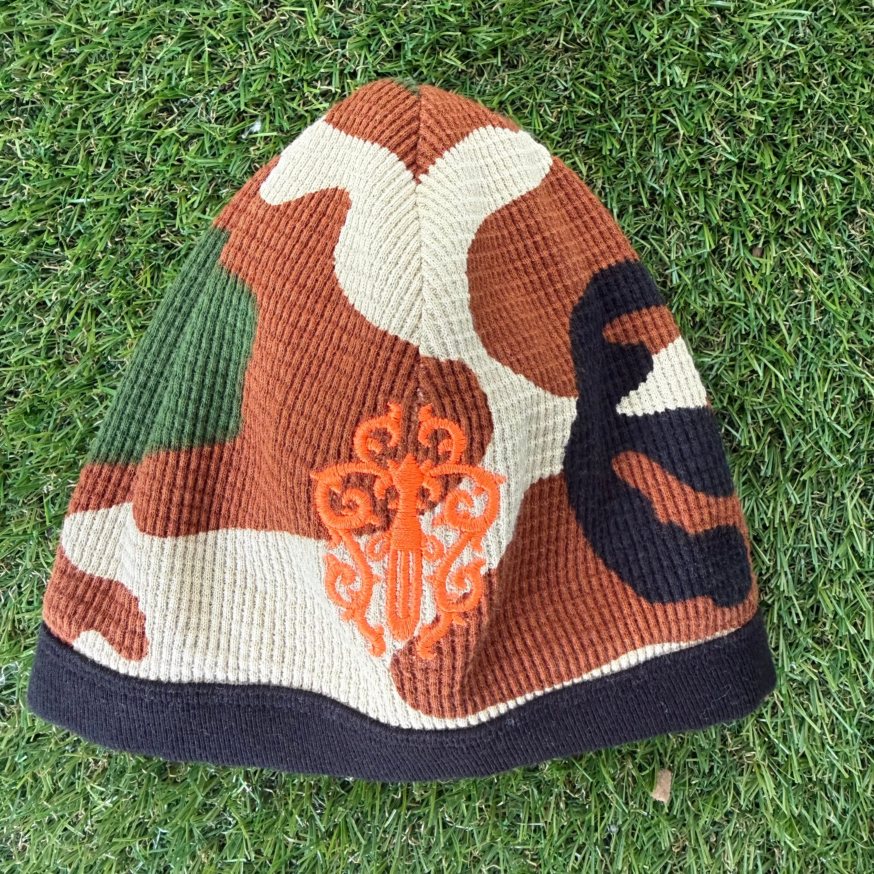 Chrome Hearts Camo Embroidered Thermal Beanie OS