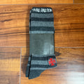 Chrome Hearts Black Stripe Border Socks