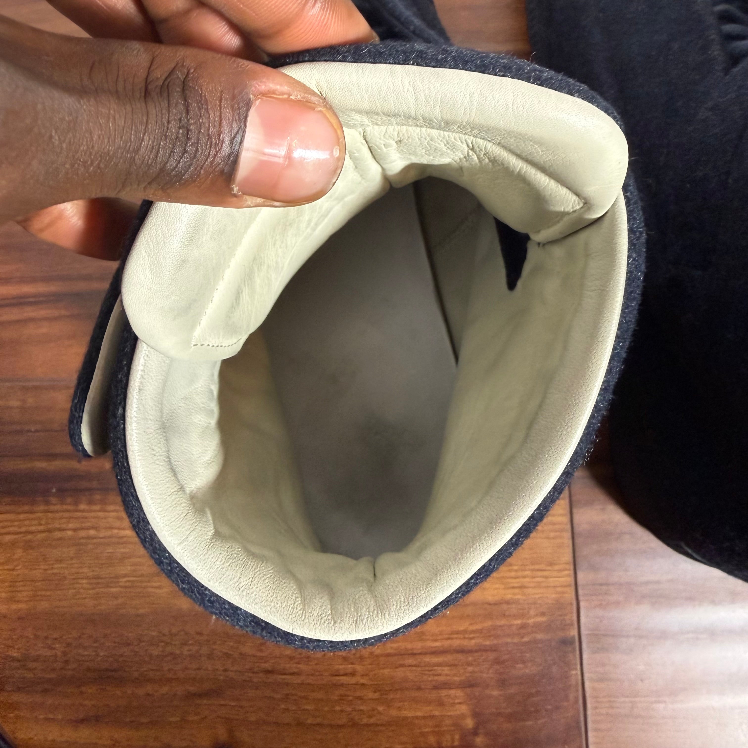 Maison Margiela Navy Blue Wool Future Size 9 (42)