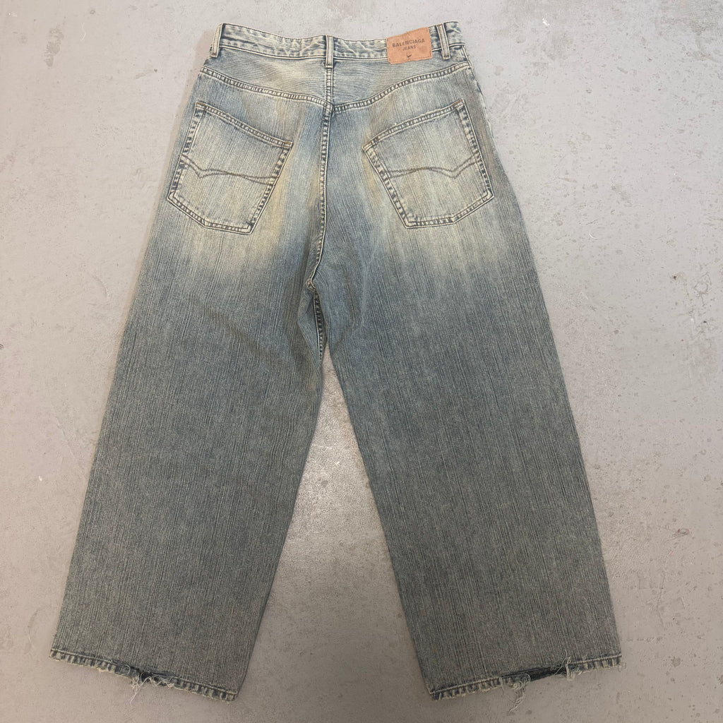 Balenciaga Italian Indigo Ring Denim Size Small