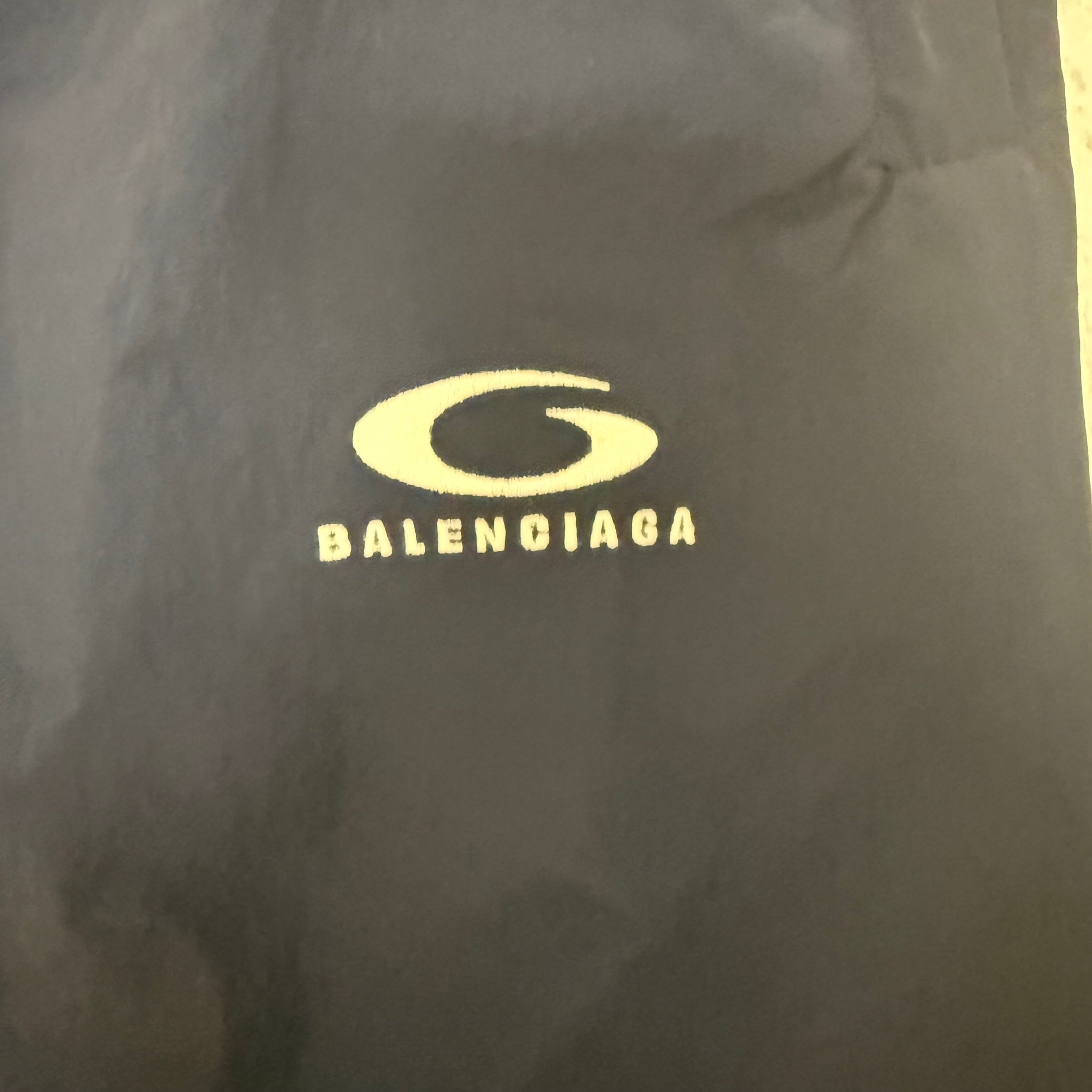 Balenciaga Navy Surf Icon Trackpants Sz XS