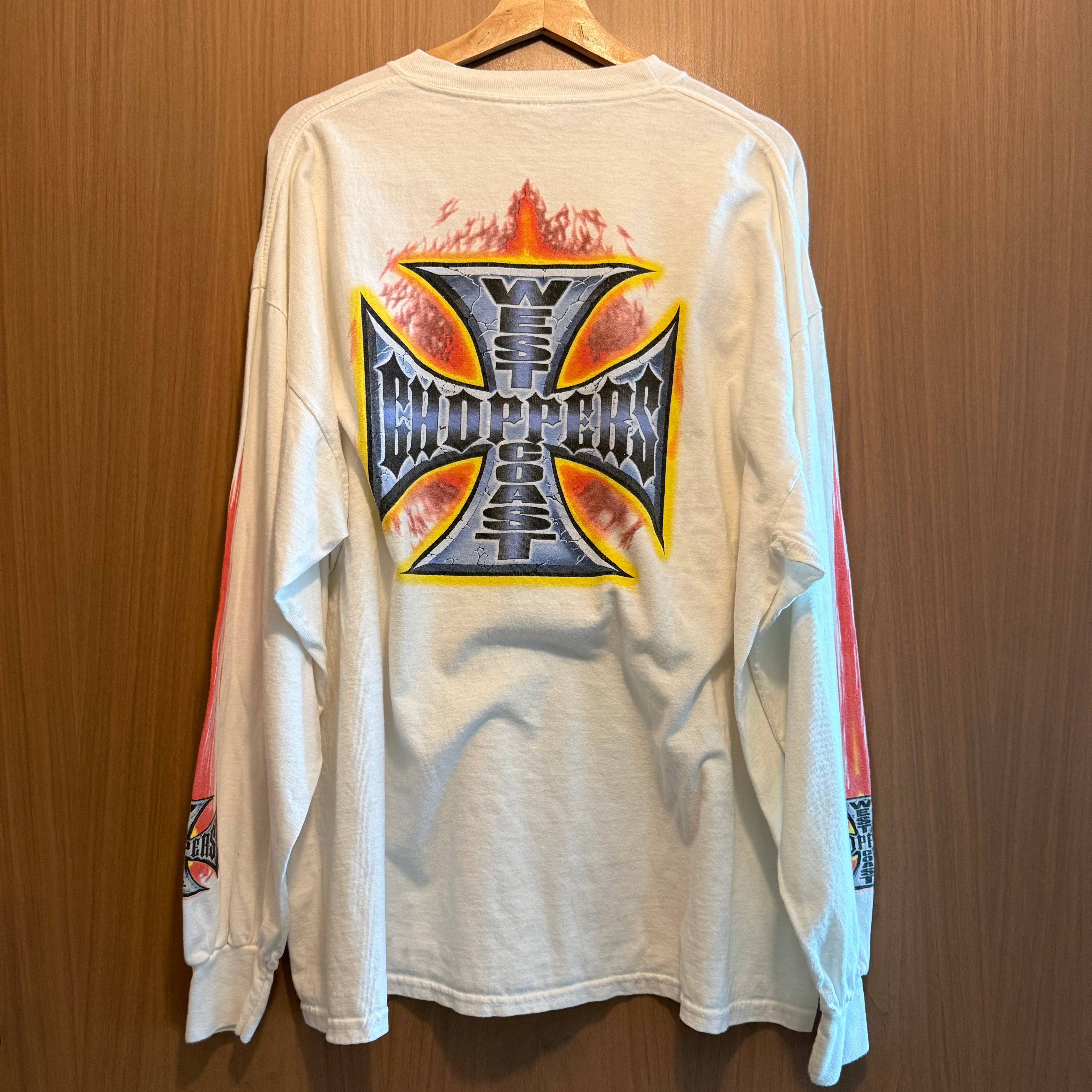 Vintage West Coast Choppers For Life Longsleeve Size XL