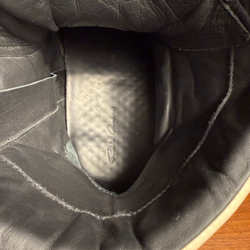 Rick Owens Black Geobasket Sneaker Size 11 (44)