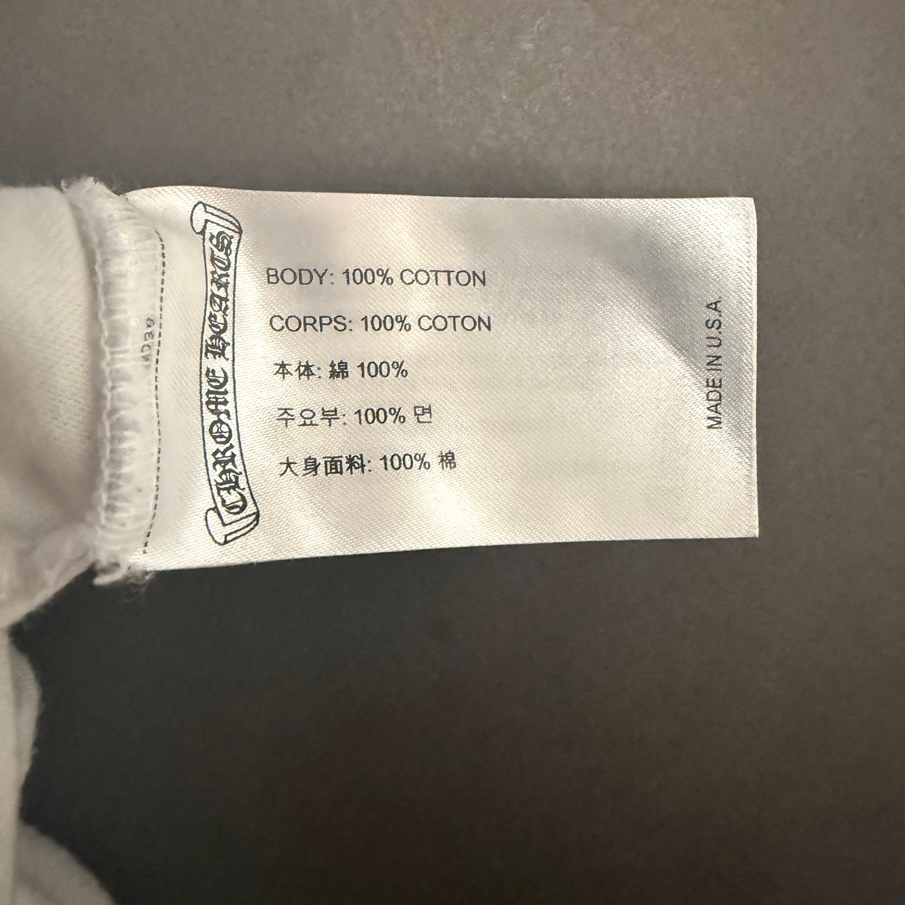 Chrome Hearts Miami Art Basel Floral Longsleeve Size Large (stains)