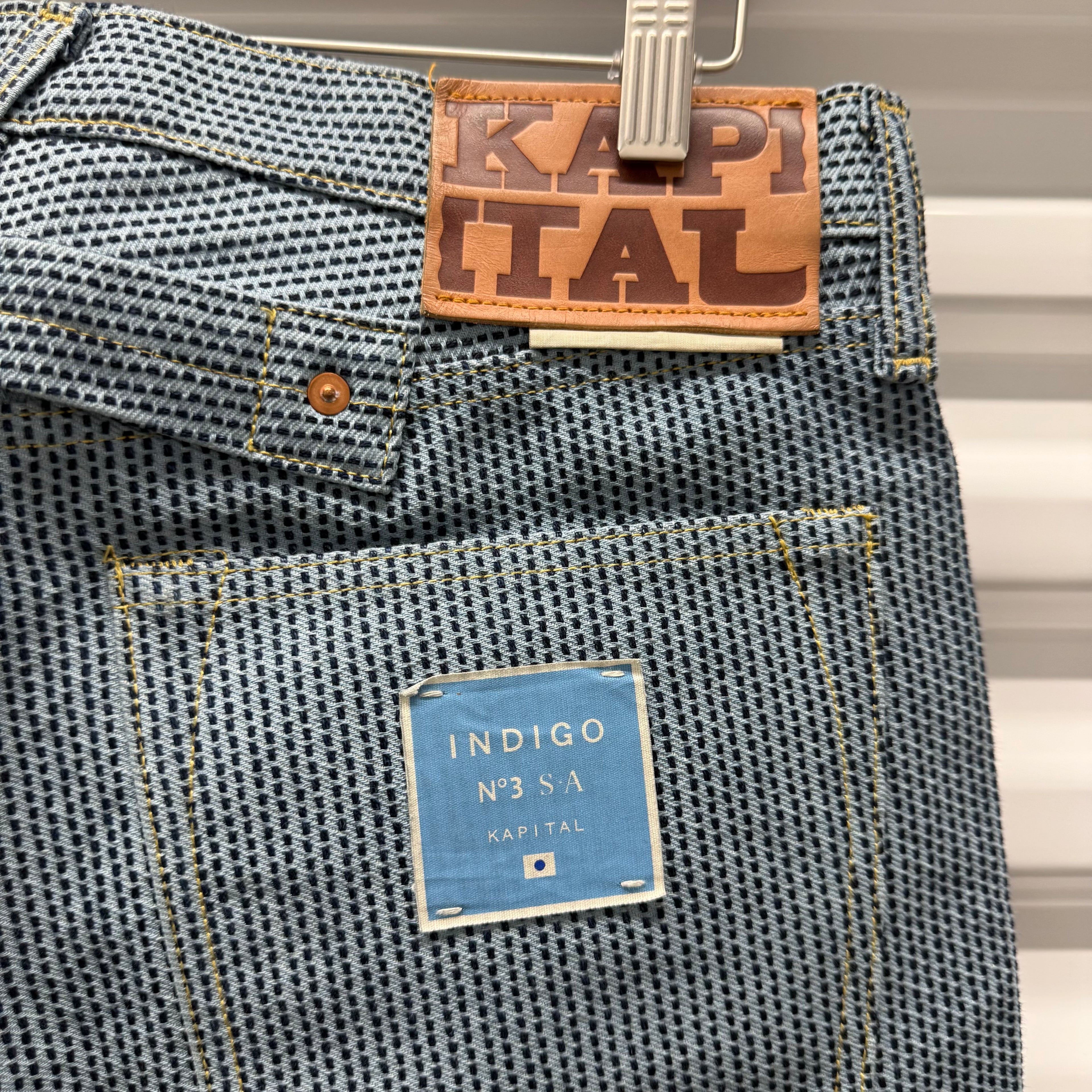 Kapital Century Denim Blue Size 34