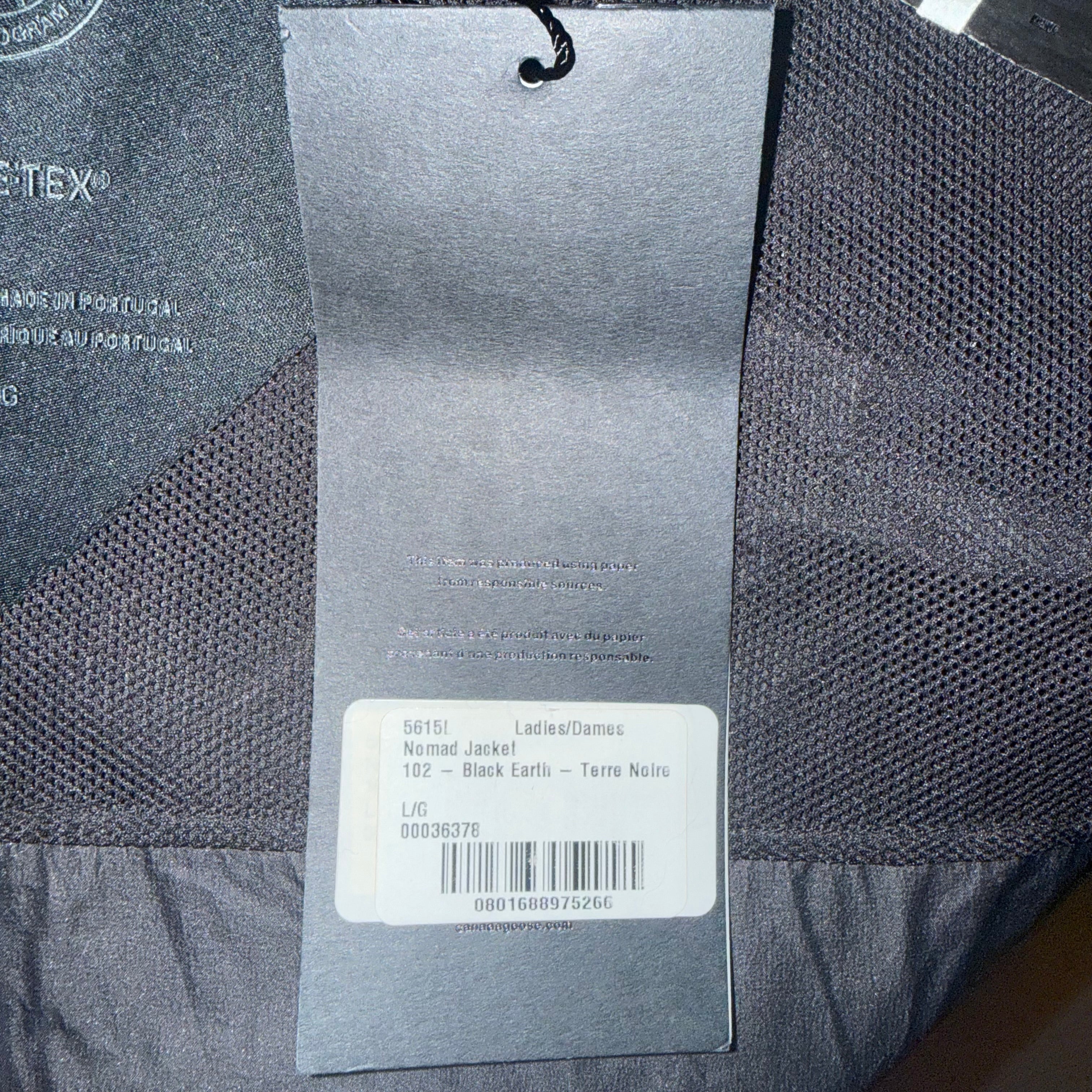 Canada Goose Nomad Parka w/ Tags Sz Large NEW