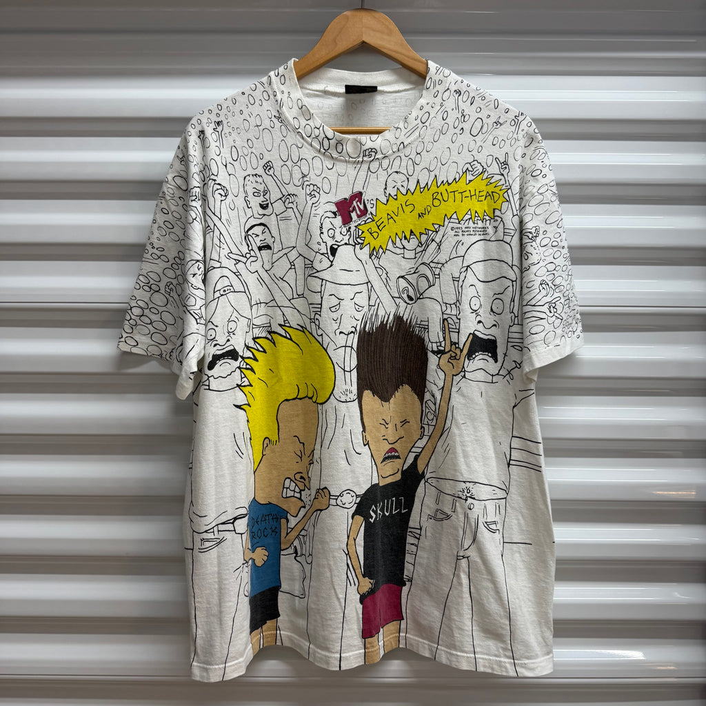 Vintage Beavis and Butthead AOP Shirt