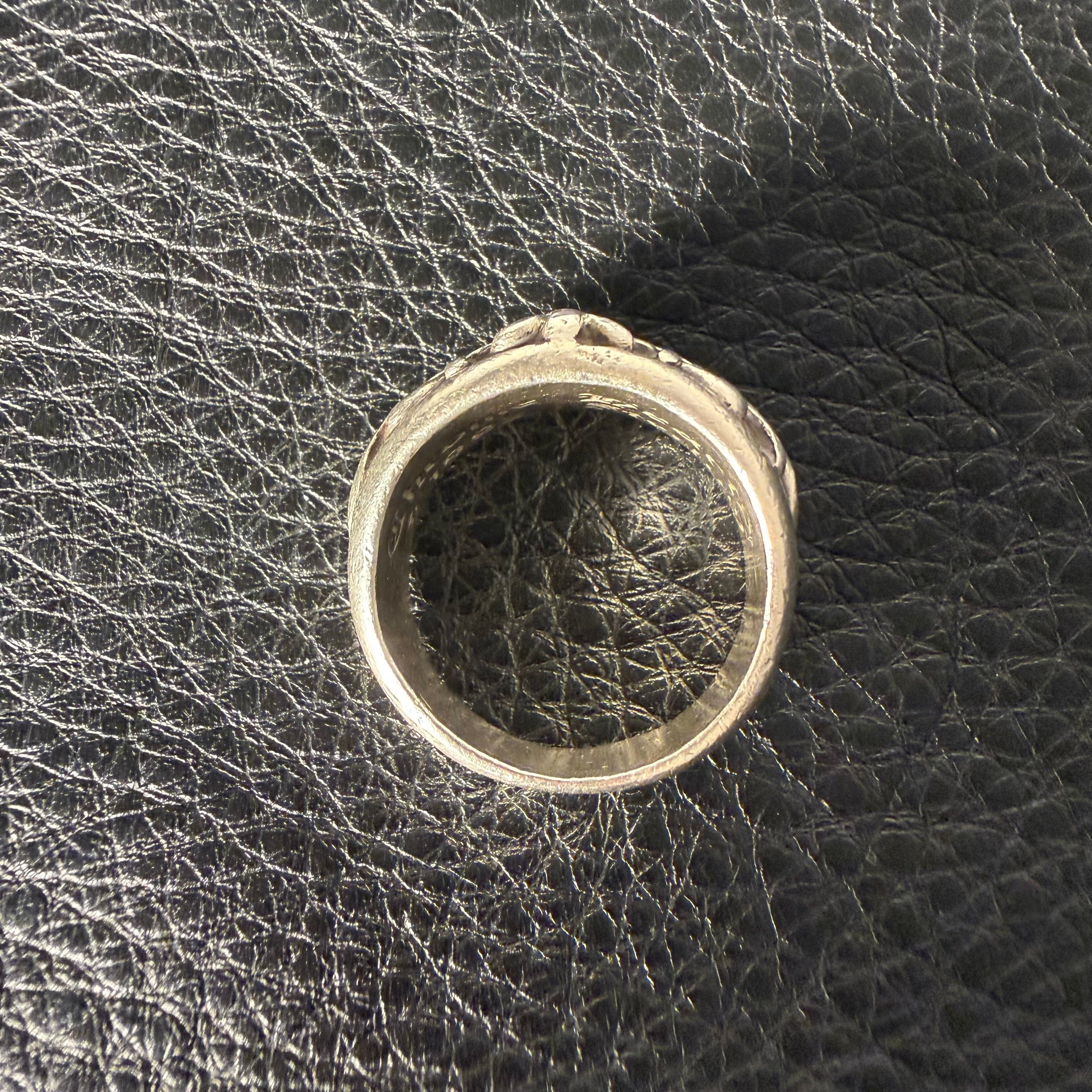 Chrome Hearts Floral Cross Ring Size 10
