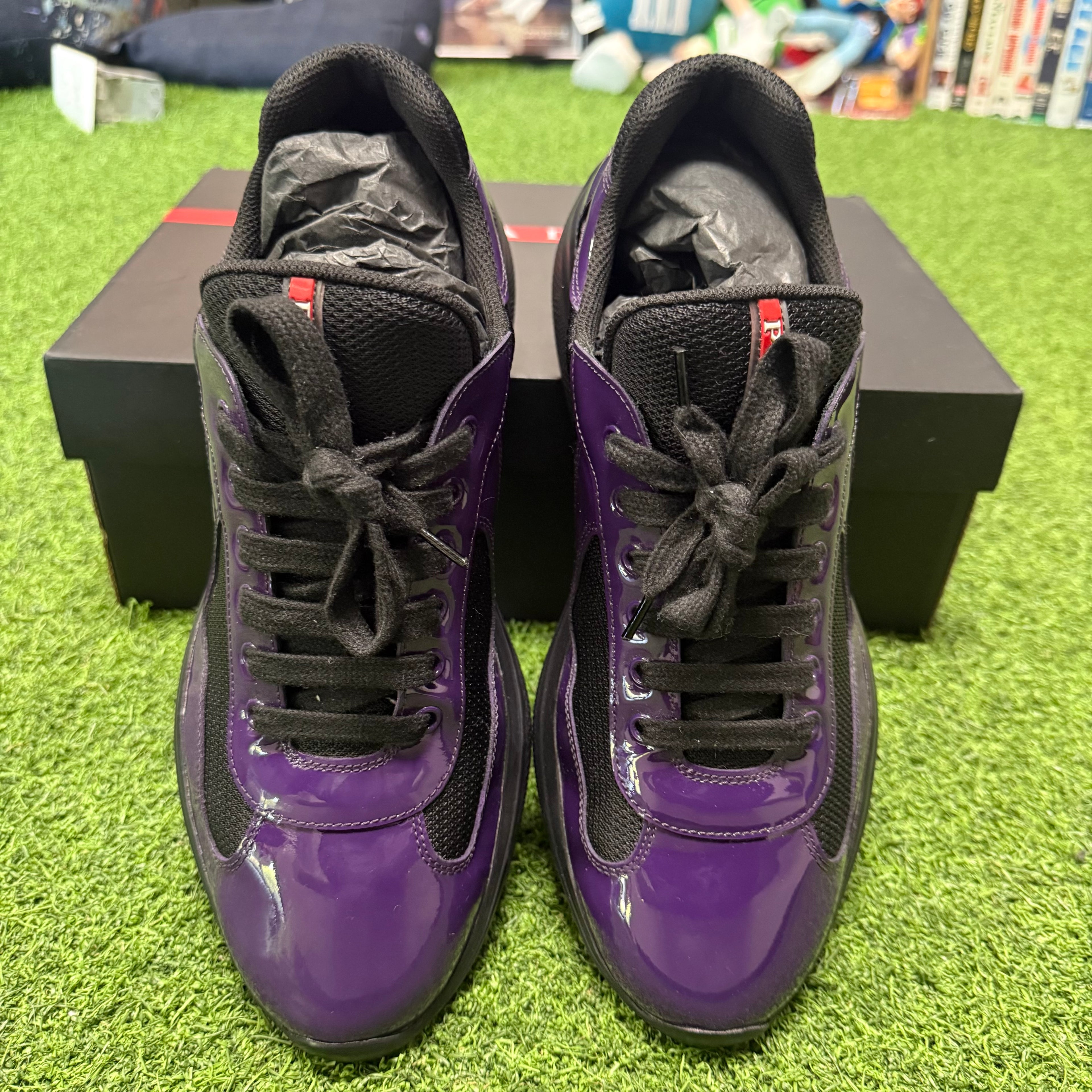 Prada Americas Cup Purple Size 10