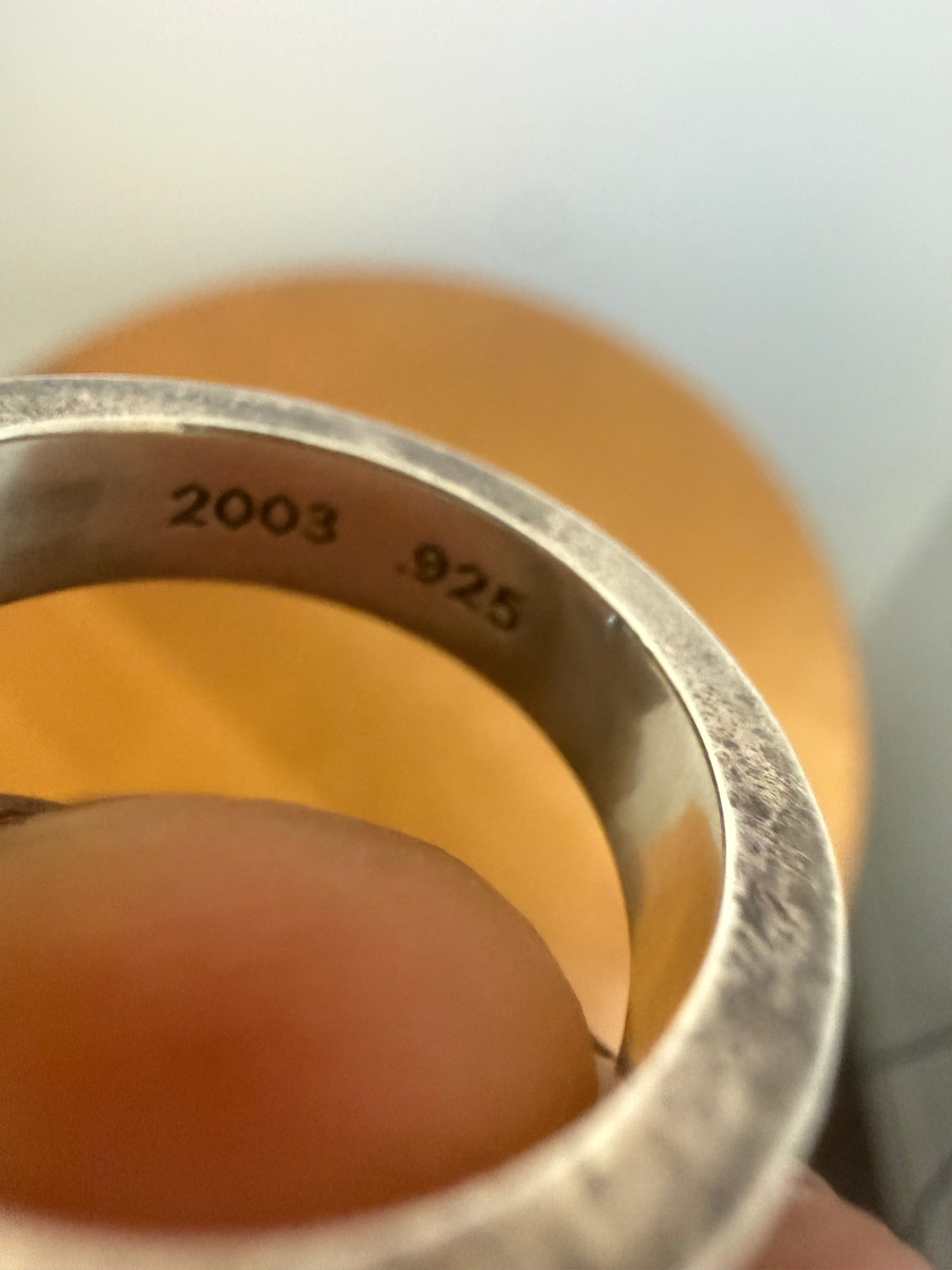 Chrome Hearts Forever Spacer Ring Sz 9