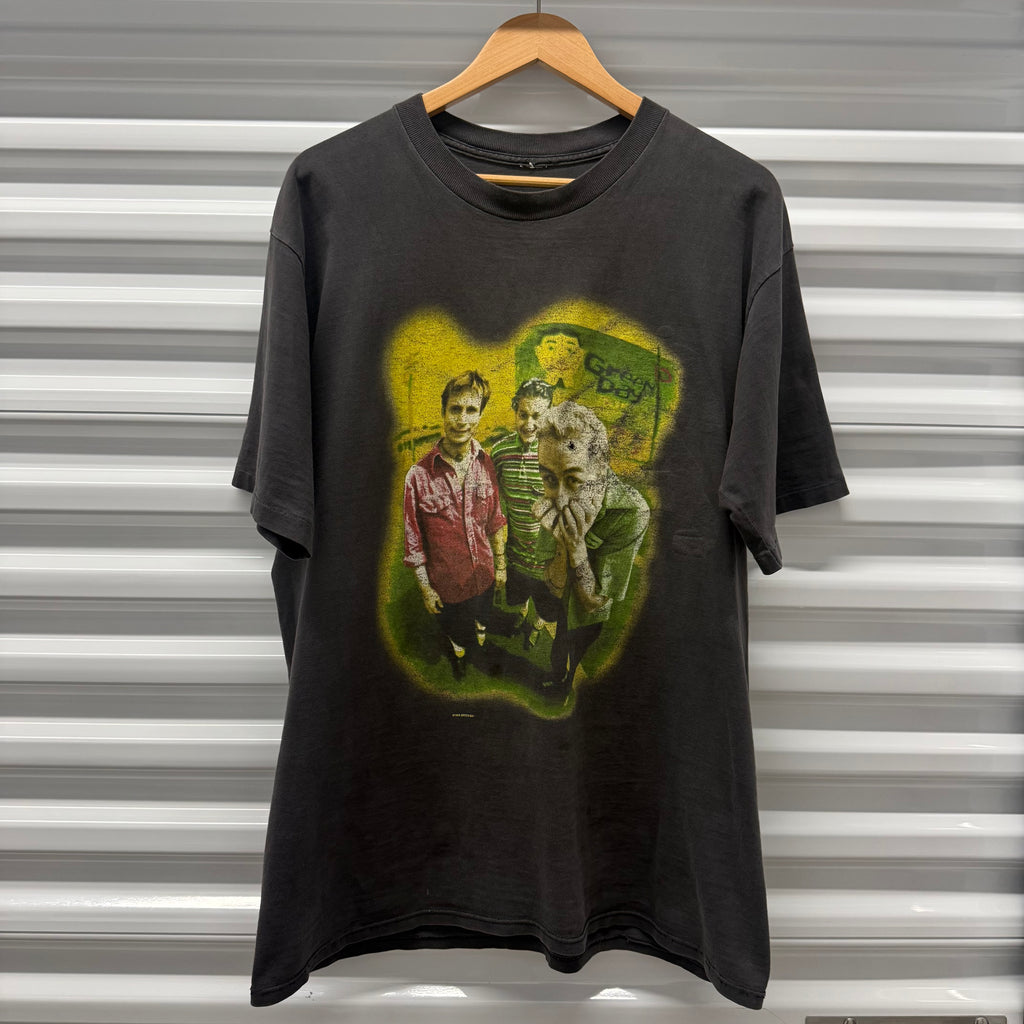 TwoSeven 27 Vintage Green Day Shirt Size XL