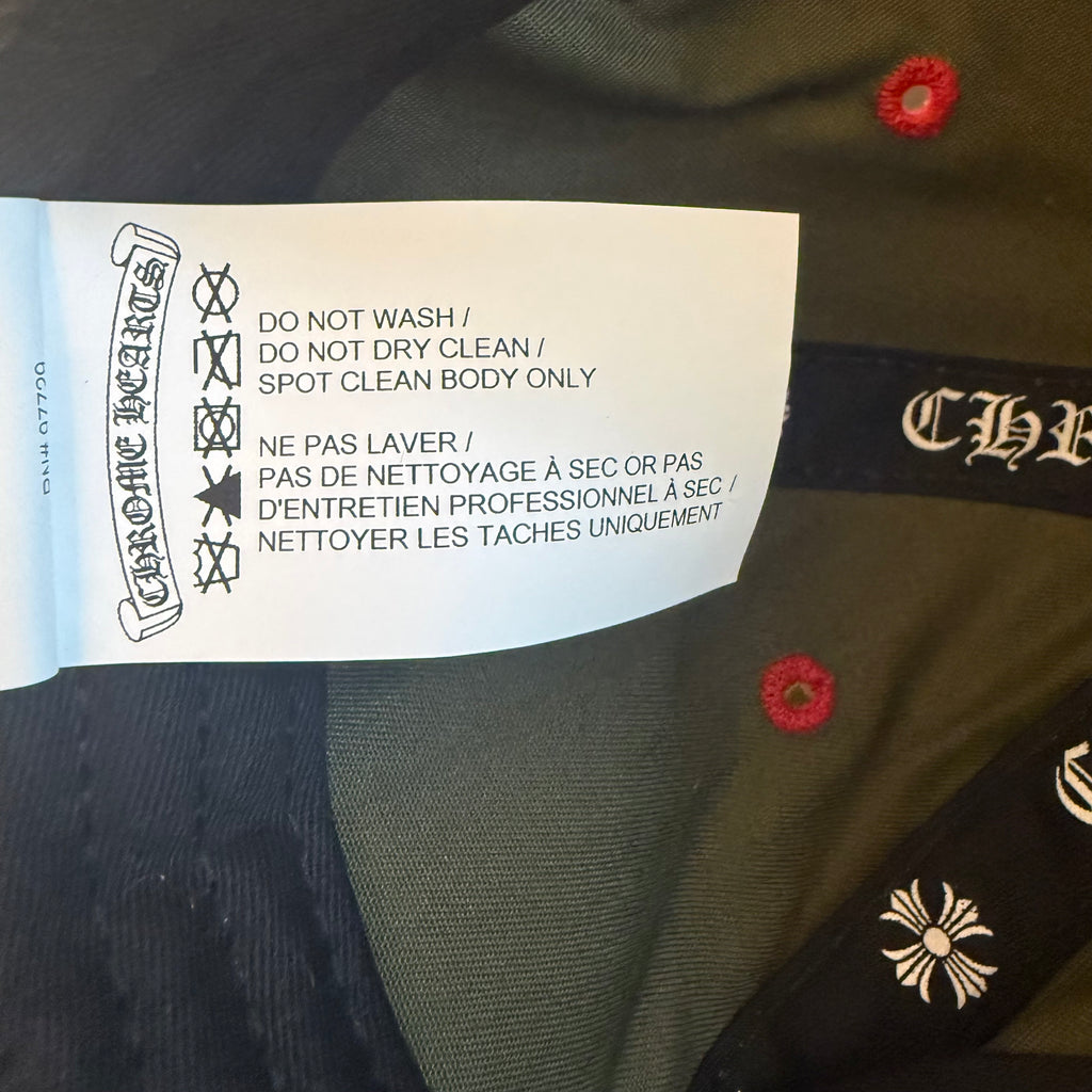 Chrome Hearts Olive Gas Station Trucker Hat