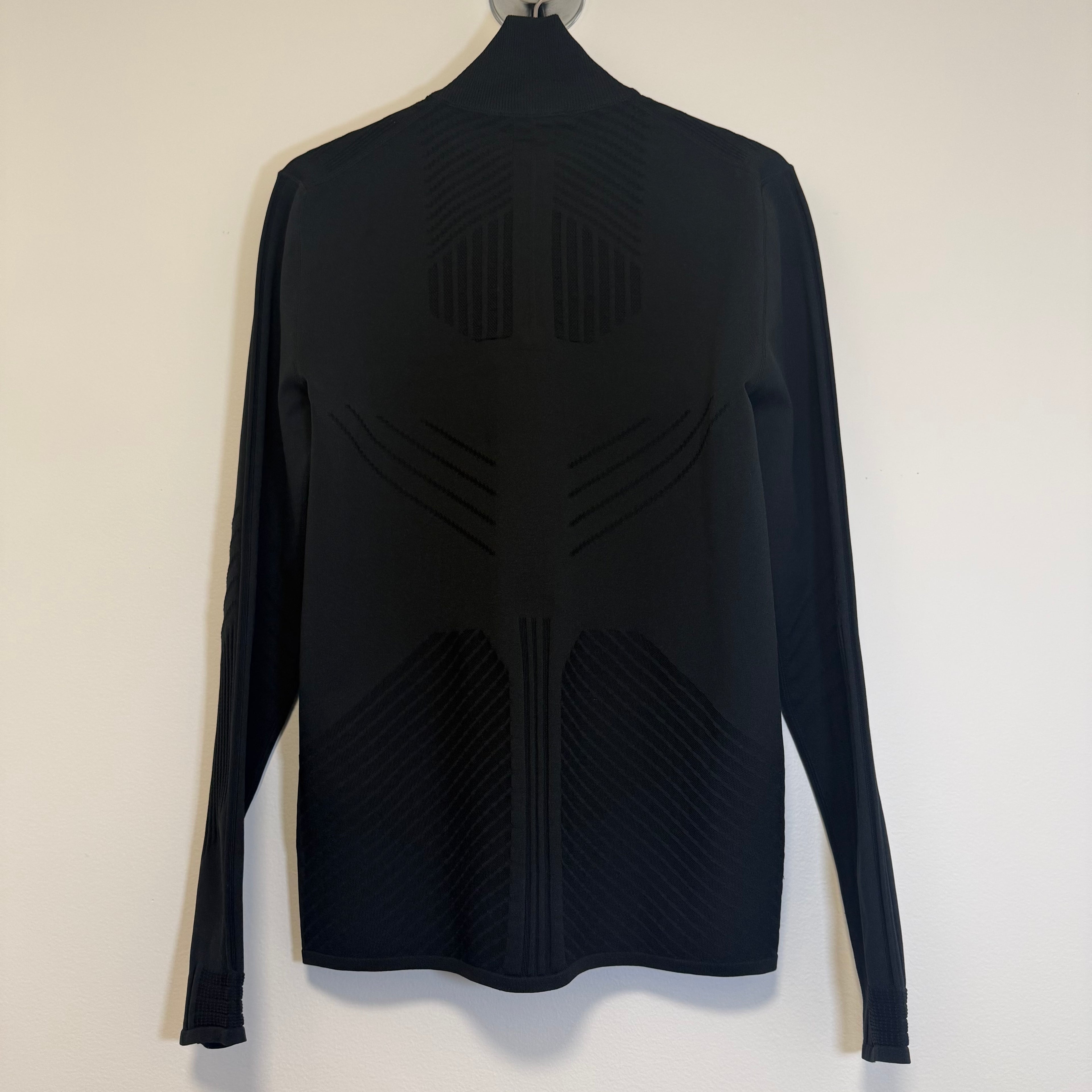 Prada Technical Knit Black Turtleneck Size XL