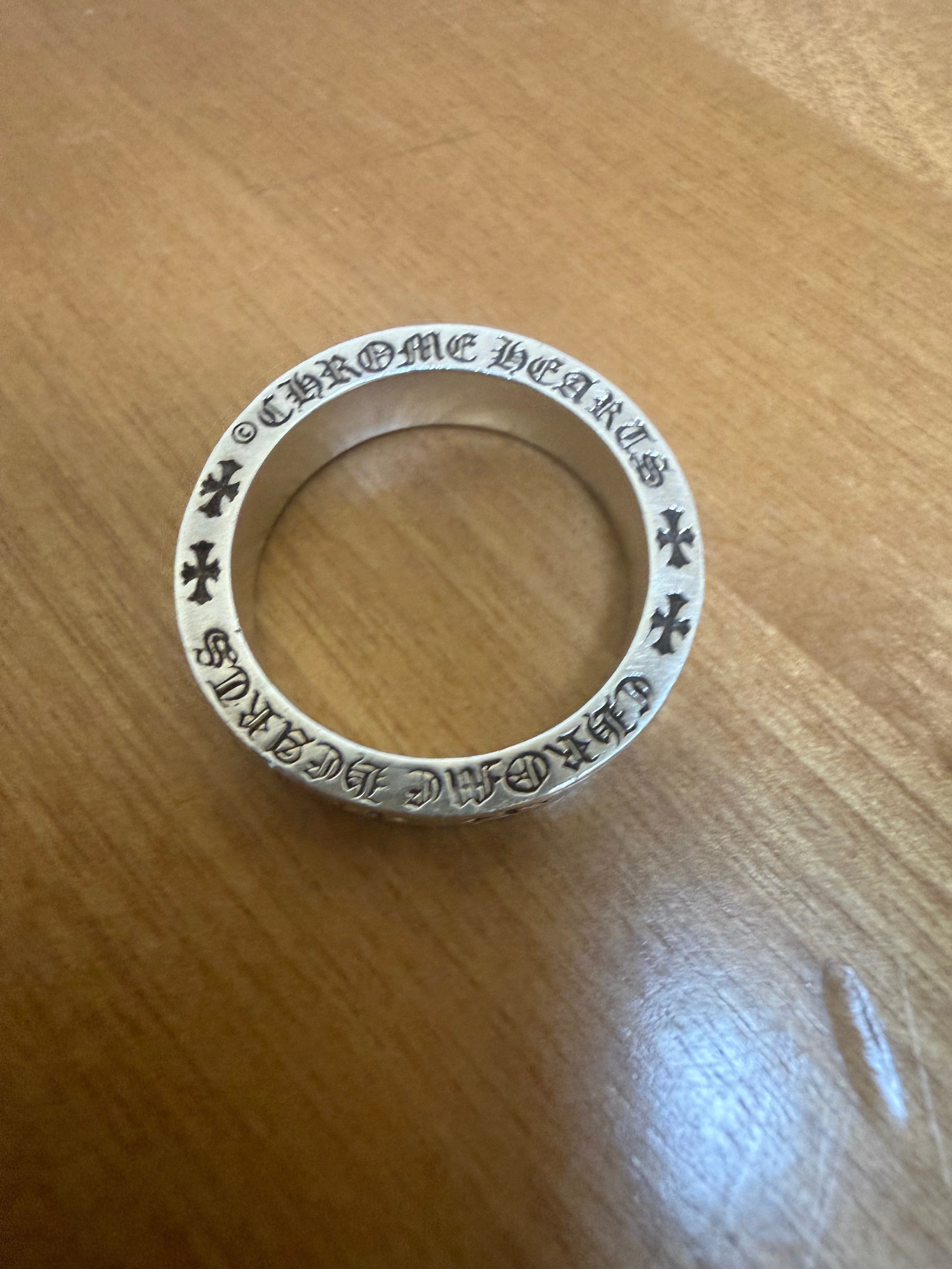 Chrome Hearts Forever Spacer Ring Sz 9