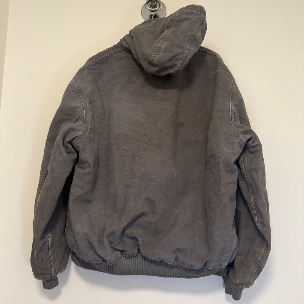 Vintage Carhartt Faded Grey Jacket Size Large