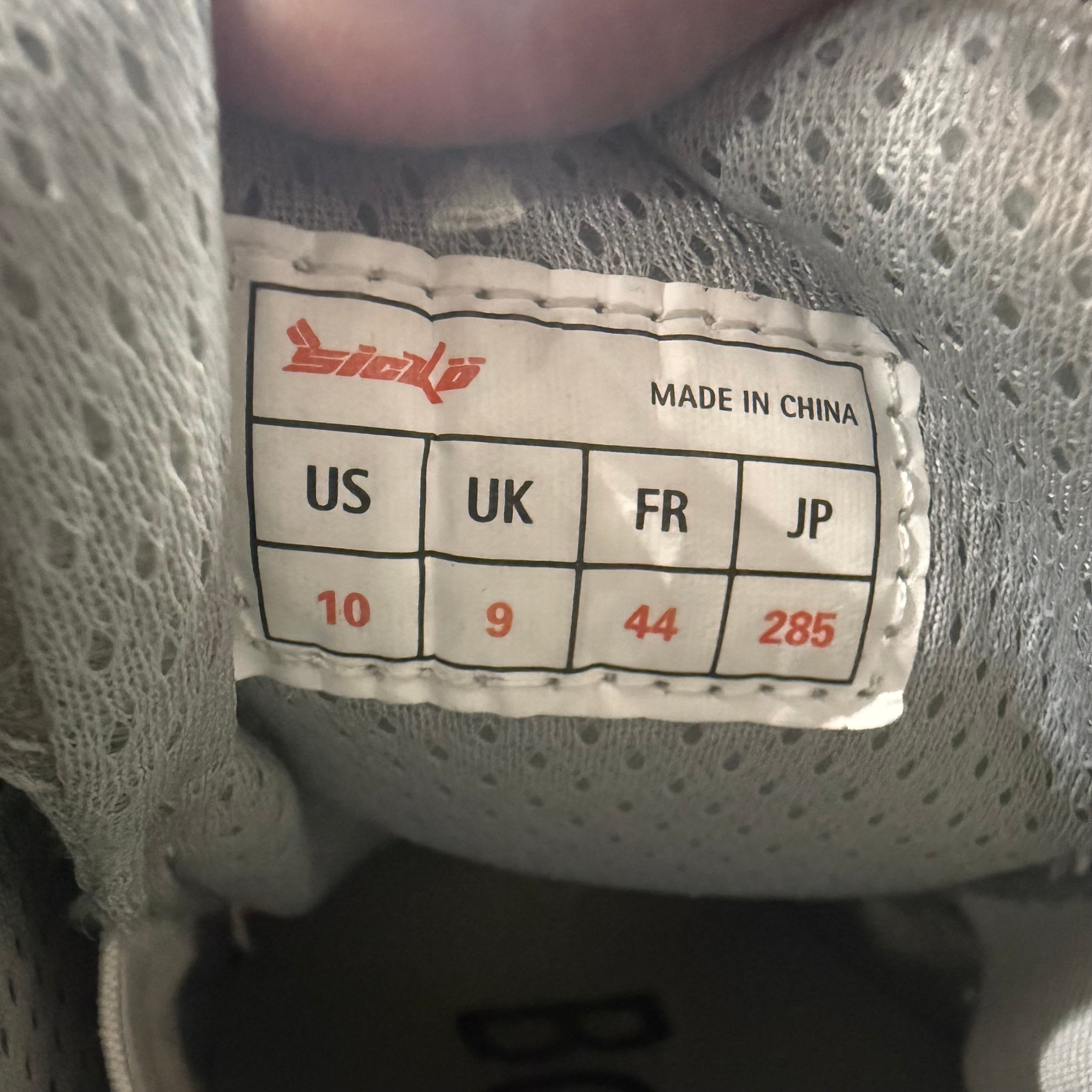 Sicko Hiking Grey Storm Shoe Size 10