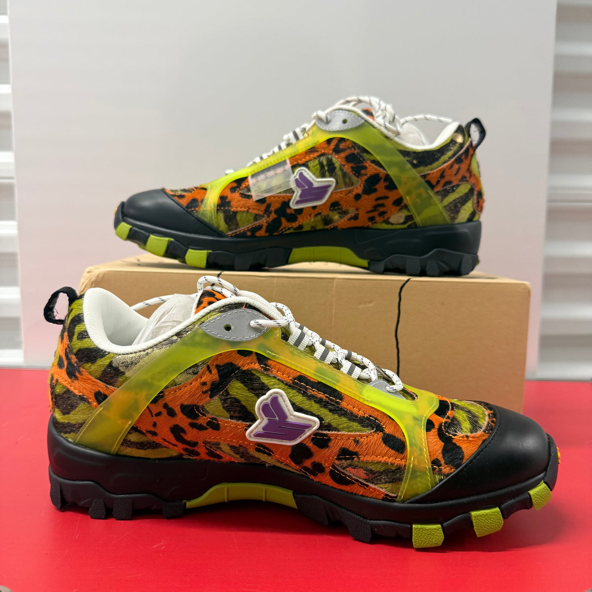 Sicko x Complexcon Tiger Orange Hiking Shoe Size 11