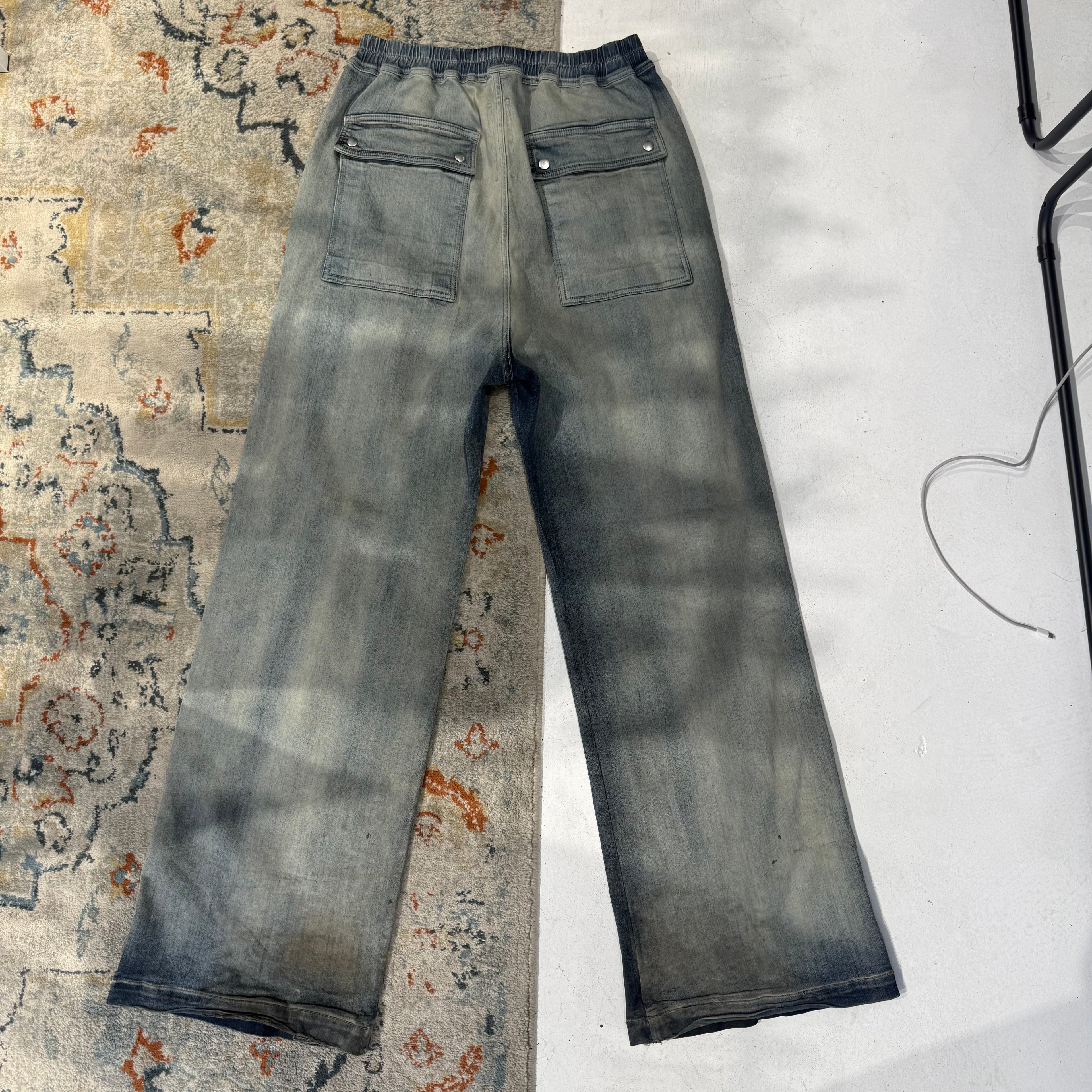 Rick Owens EDFU Geth Bela Denim Size Large